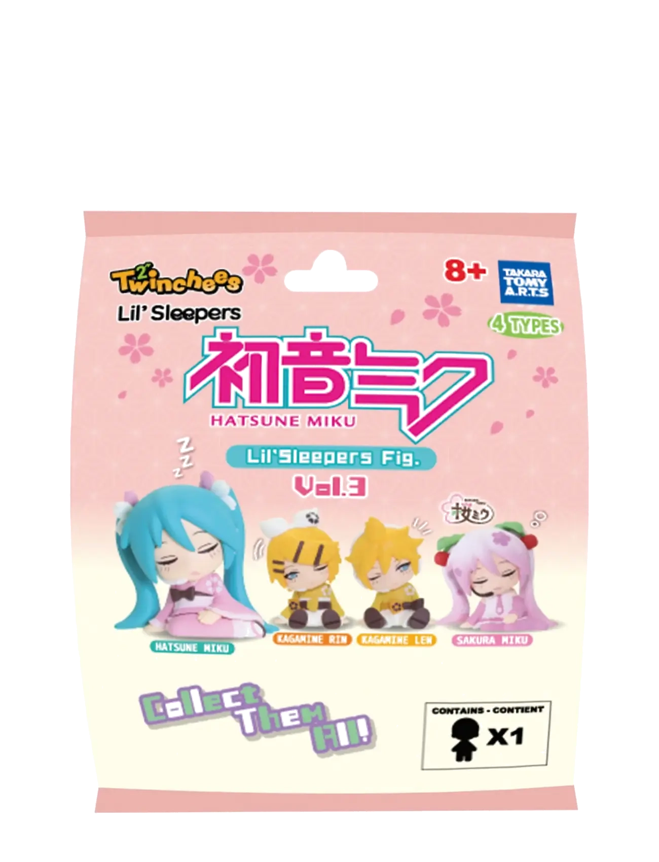 Trend Twinchees Hatsune Miku Lil’ Sleepers Fig. P3 Asst. - Legetøj - MULTI / multi