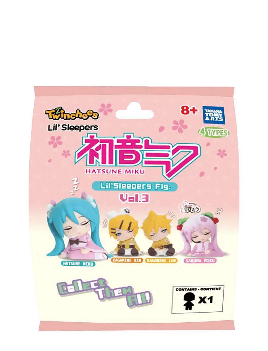 Trend - Twinchees Hatsune Miku Lil’ Sleepers Fig. P3 Asst. - actionfigurer - multi - 0