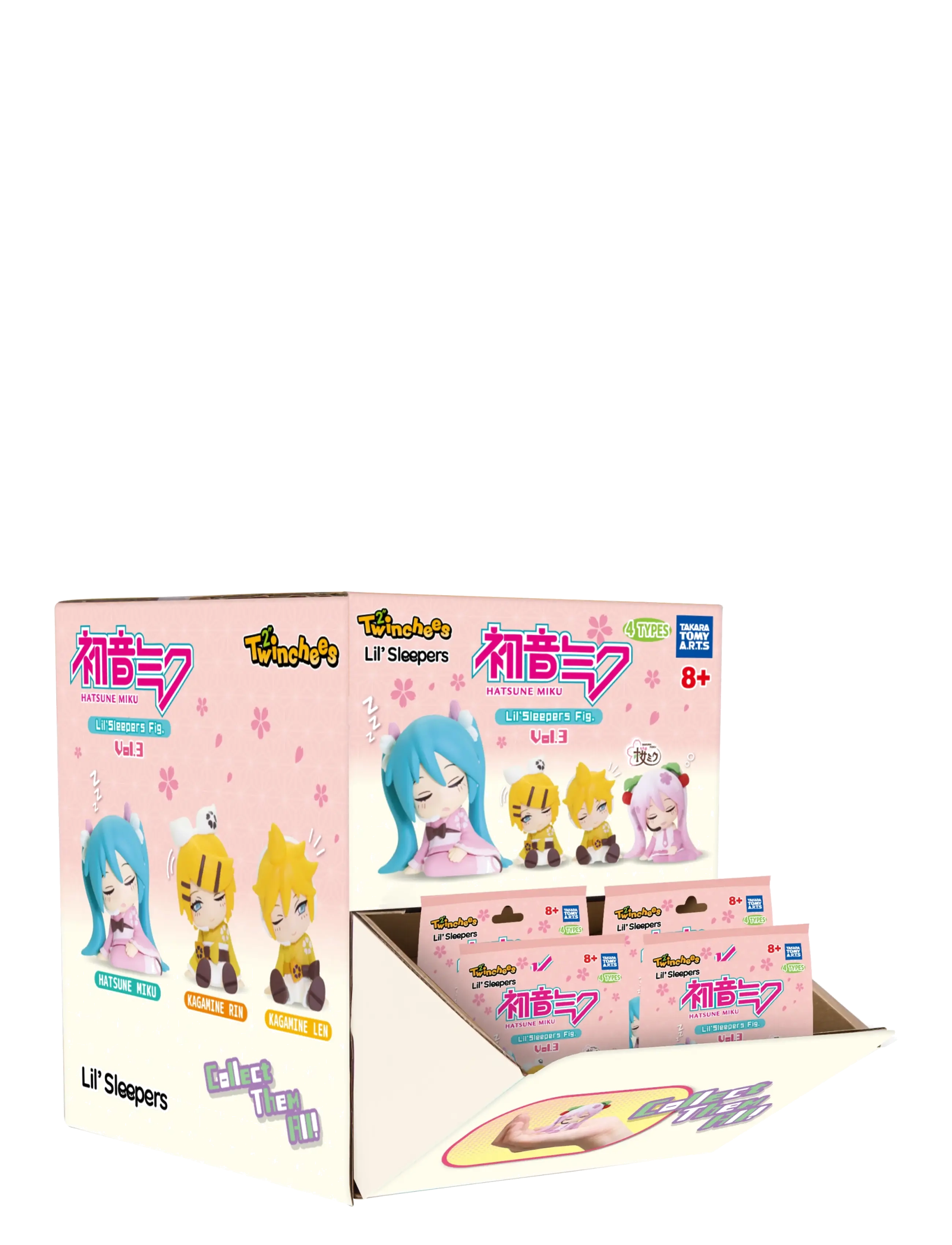 Trend - Twinchees Hatsune Miku Lil’ Sleepers Fig. P3 Asst. - actionfigurer - multi - 2
