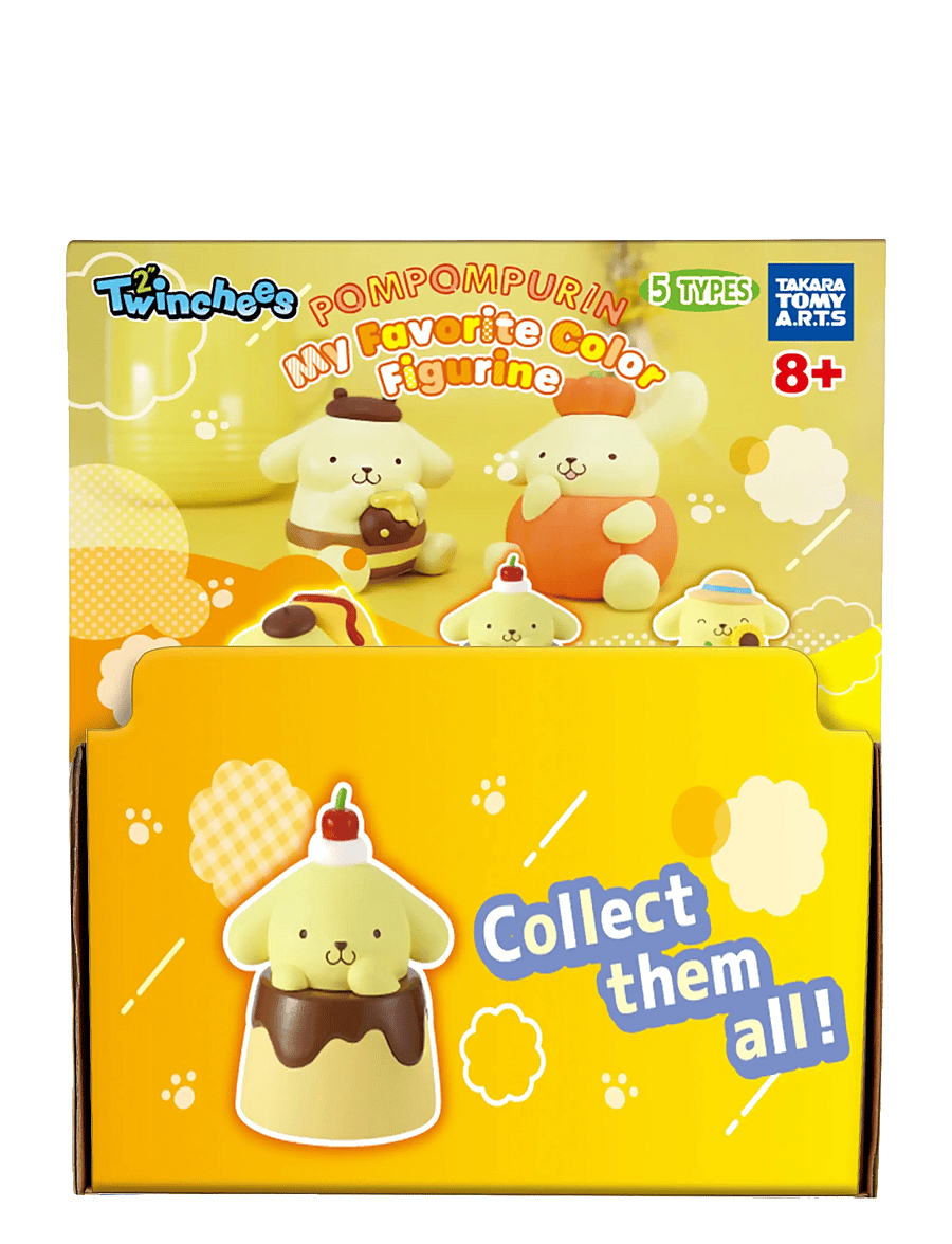 Trend - Twinchees Pompompurin My Favorite Color Fig. Asst. - actionfigurer - multi - 2