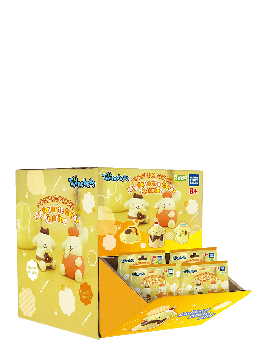 Trend - Twinchees Pompompurin My Favorite Color Fig. Asst. - actionfigurer - multi - 3