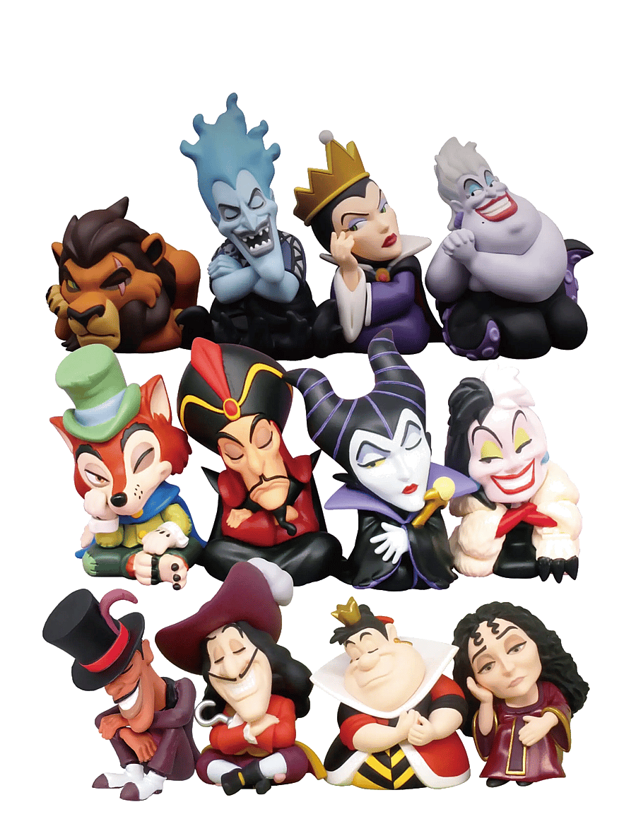 Trend - Twinchees Disney Villains Lil’ Sleepers Fig. Asst. - film- & eventyrsfigurer - multi - 1