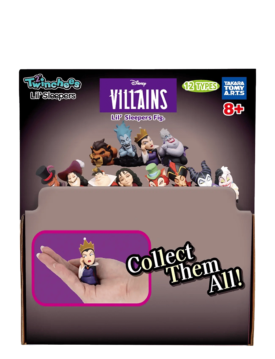 Trend - Twinchees Disney Villains Lil’ Sleepers Fig. Asst. - film- & eventyrsfigurer - multi - 2