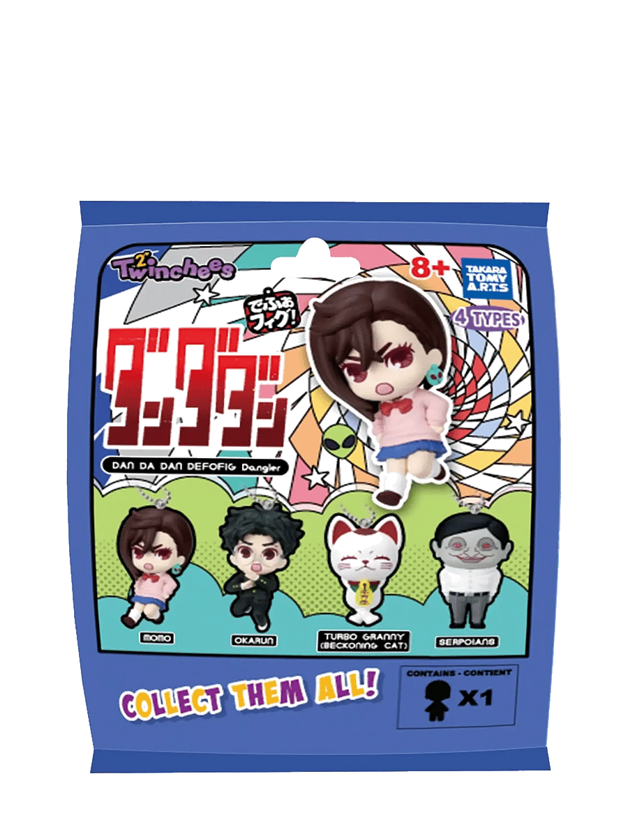 Trend - Twinchees Dandadan Defofig! Keychains Asst. - film & sagofigurer - multi - 0
