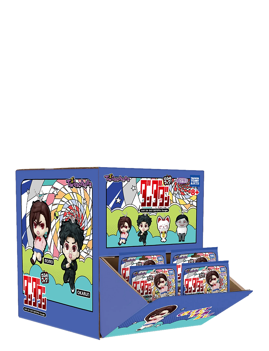 Trend - Twinchees Dandadan Defofig! Keychains Asst. - film & sagofigurer - multi - 2