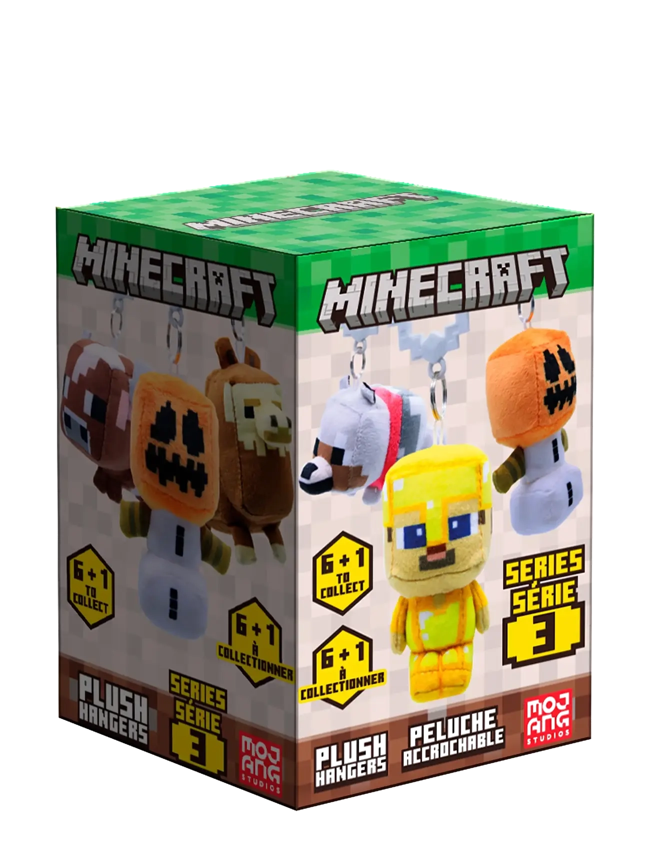 Trend Lic. Minecraft Plush Hngr 9Cm Asst., Børn, Minecraft Samle Plys Nøgleringe, Multi/mønstret, Str: ONE SIZE
