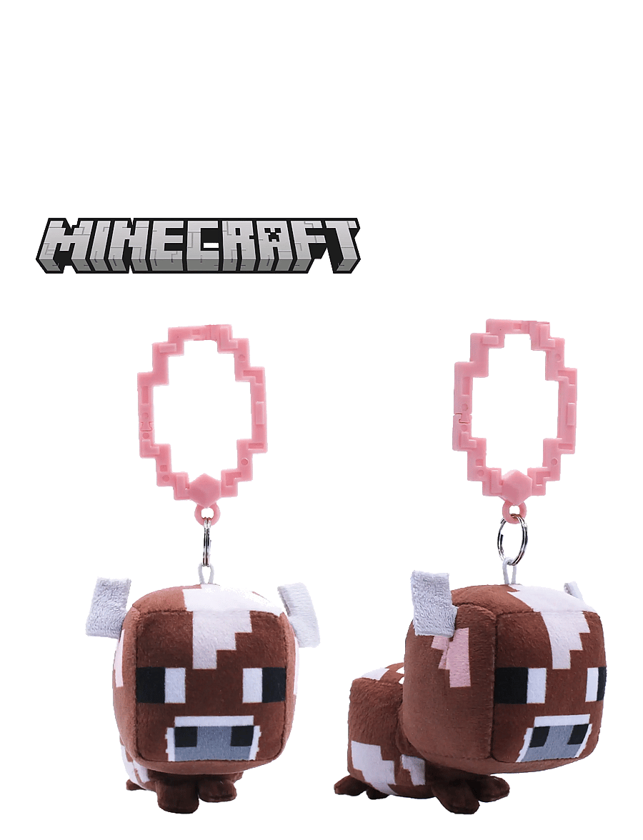 Trend - Lic. Minecraft Plush HNGR 9CM Asst. - nyckelringar - multi - 4