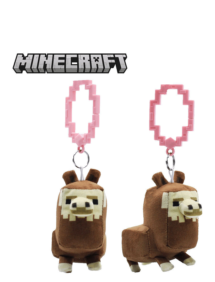 Trend - Lic. Minecraft Plush HNGR 9CM Asst. - nyckelringar - multi - 5