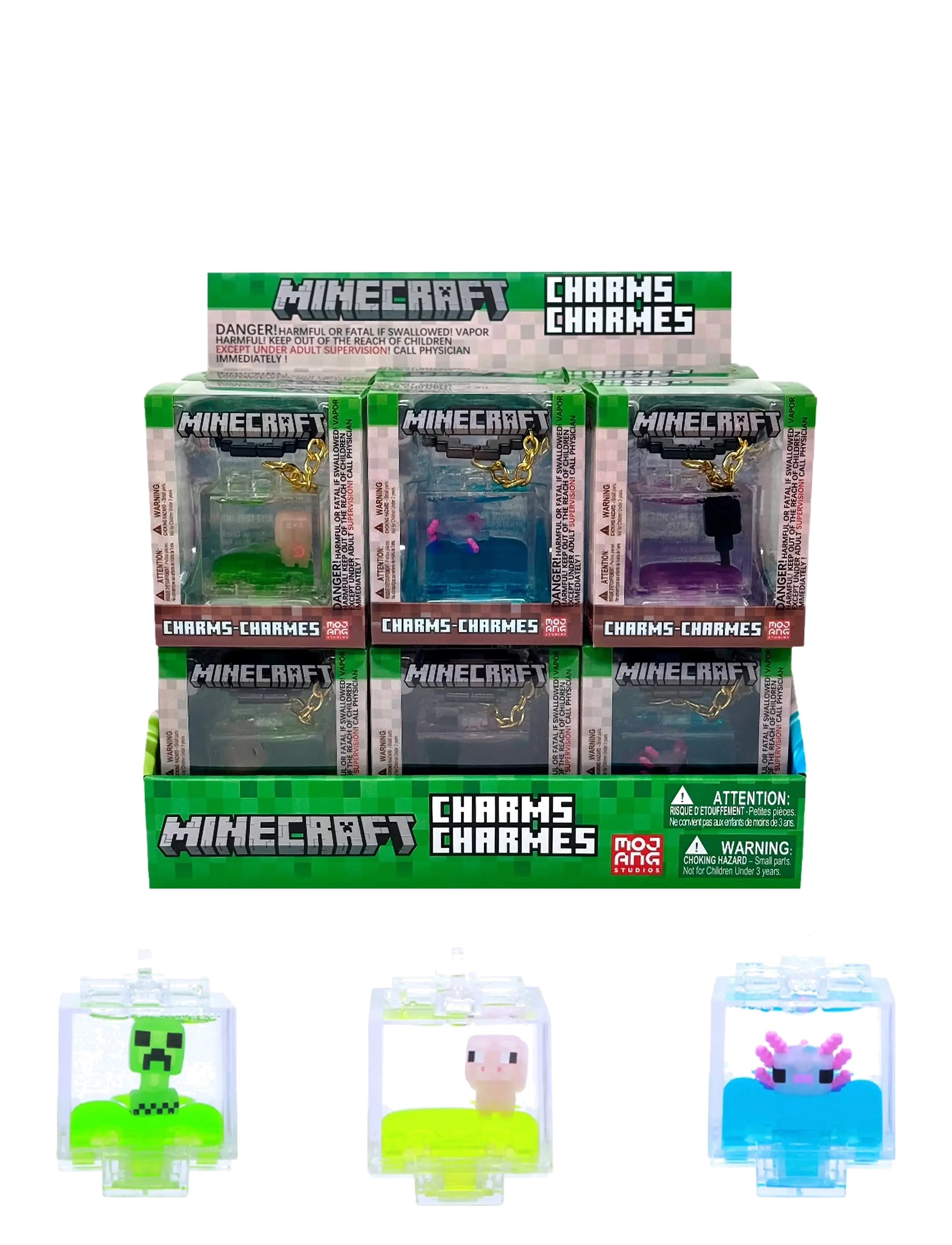 Trend - Minecraft Charms Asst. - actionfigurer - multi - 1