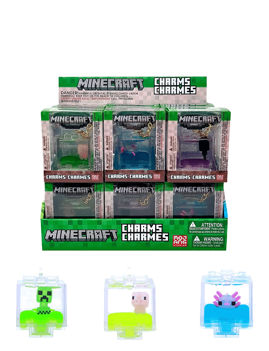Trend - Minecraft Charms Asst. - actionfigurer - multi - 1