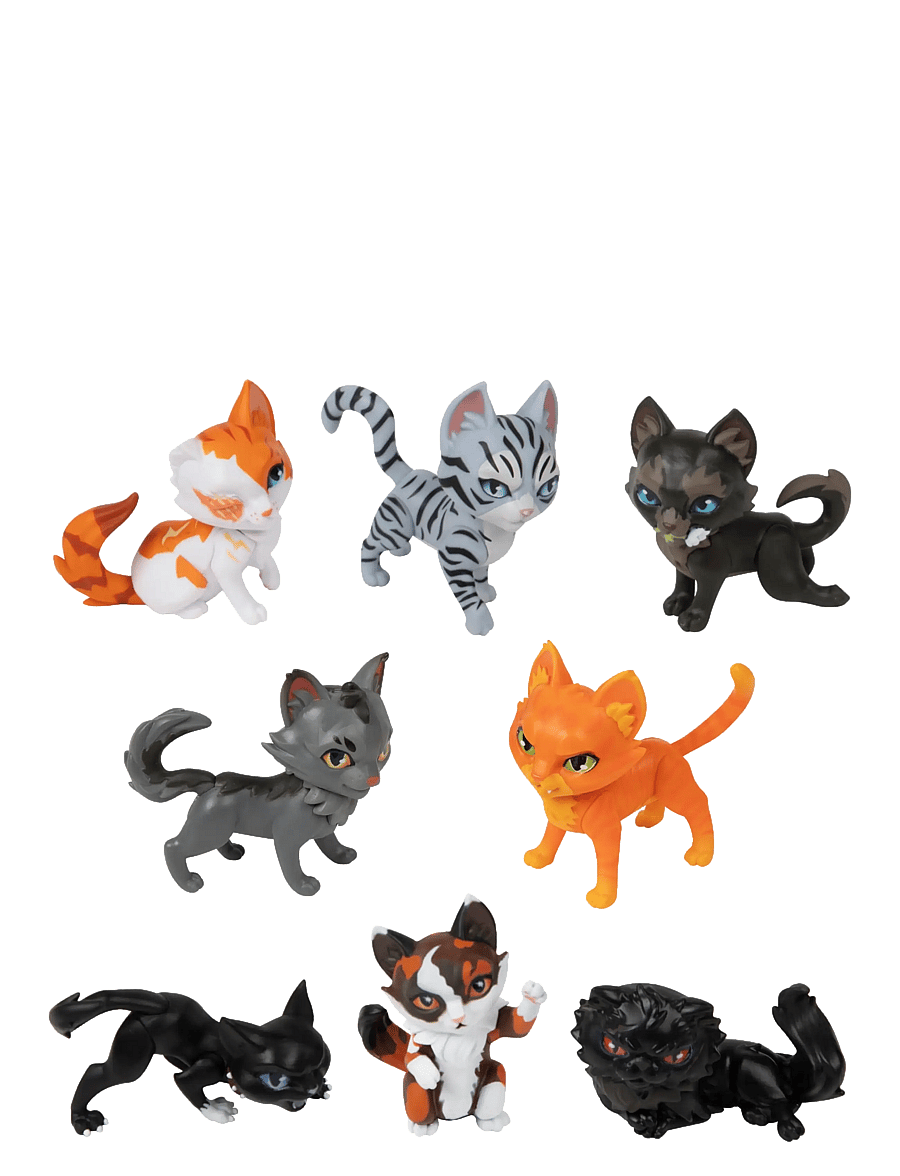 Trend - Warrior Cats Mystery Figures Asst. - dyr - multi - 4