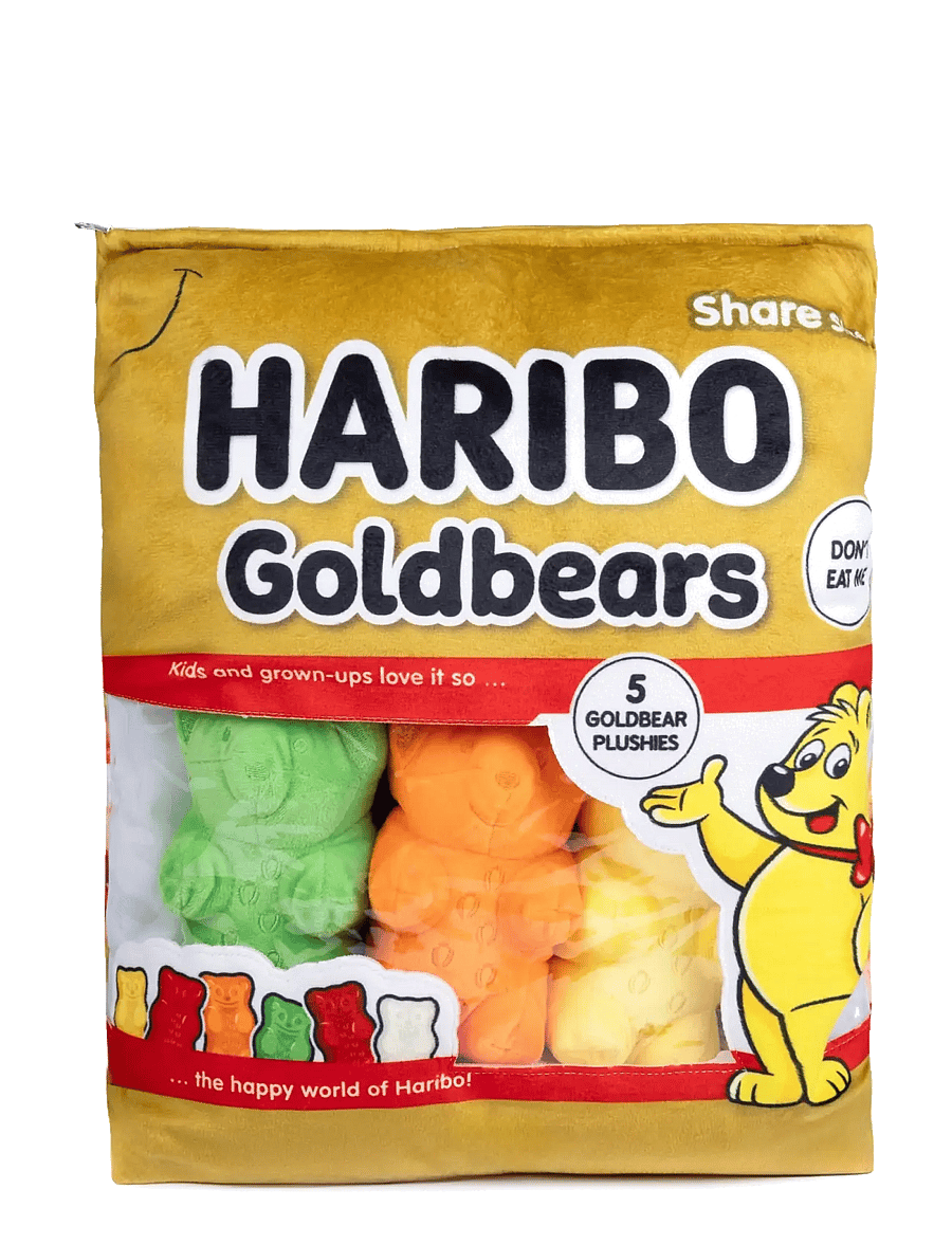 Trend - Haribo Plush Snack Bag Golden Bear - pehmolelut - multi - 0