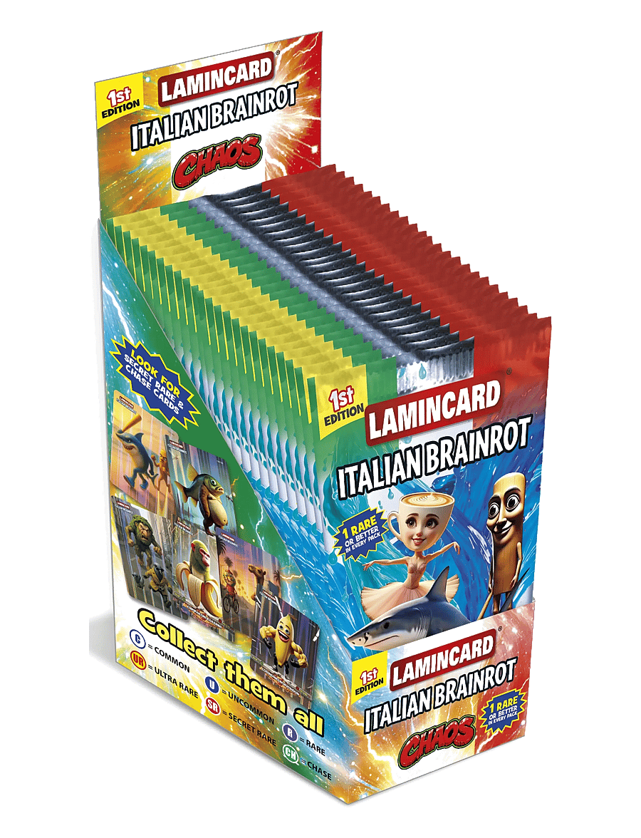 Trend - Brainrot Collectible Cards 5 Pack Wave 3 Asst. - samlarkort - multi - 1