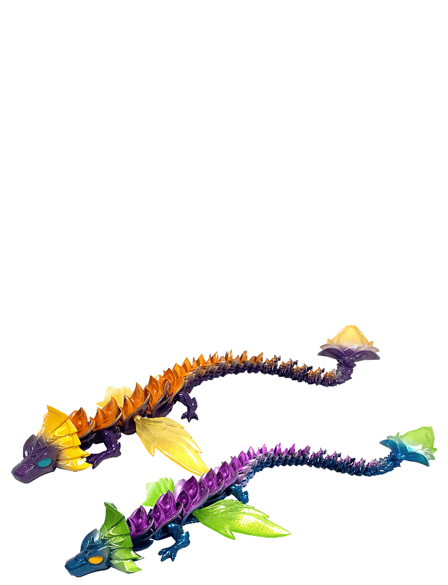 Trend - Crystalynx Dragon Aurora Scales Asst. - multi - 2