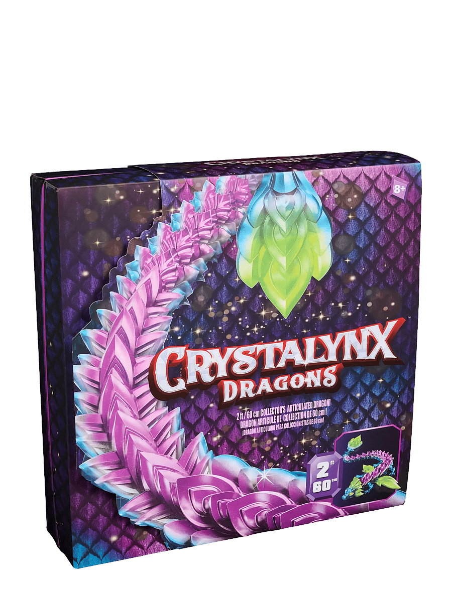 Trend - Crystalynx Dragon Aurora Scales Solaris 60cm - actionfigurer - multi - 4