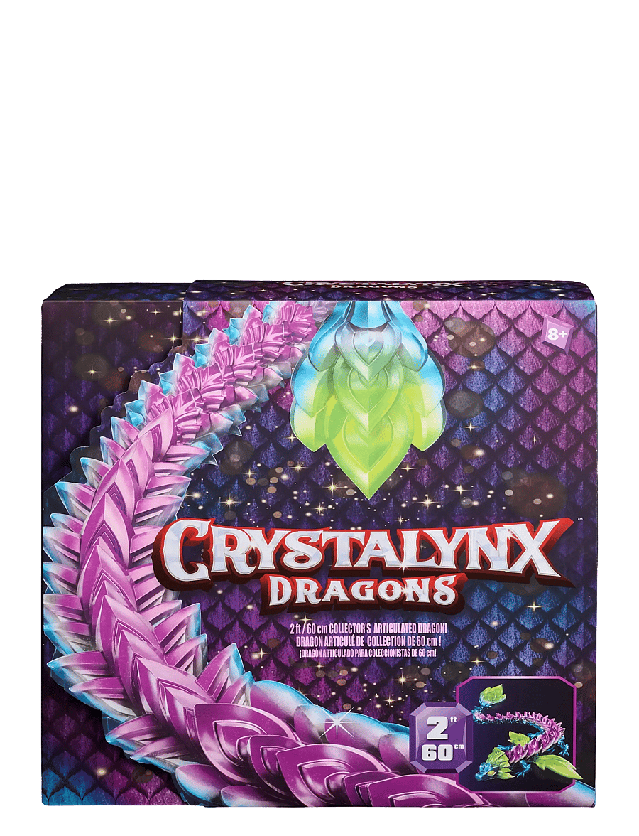 Trend - Crystalynx Dragon Aurora Scales Spectris 60cm - actionfigurer - multi - 1