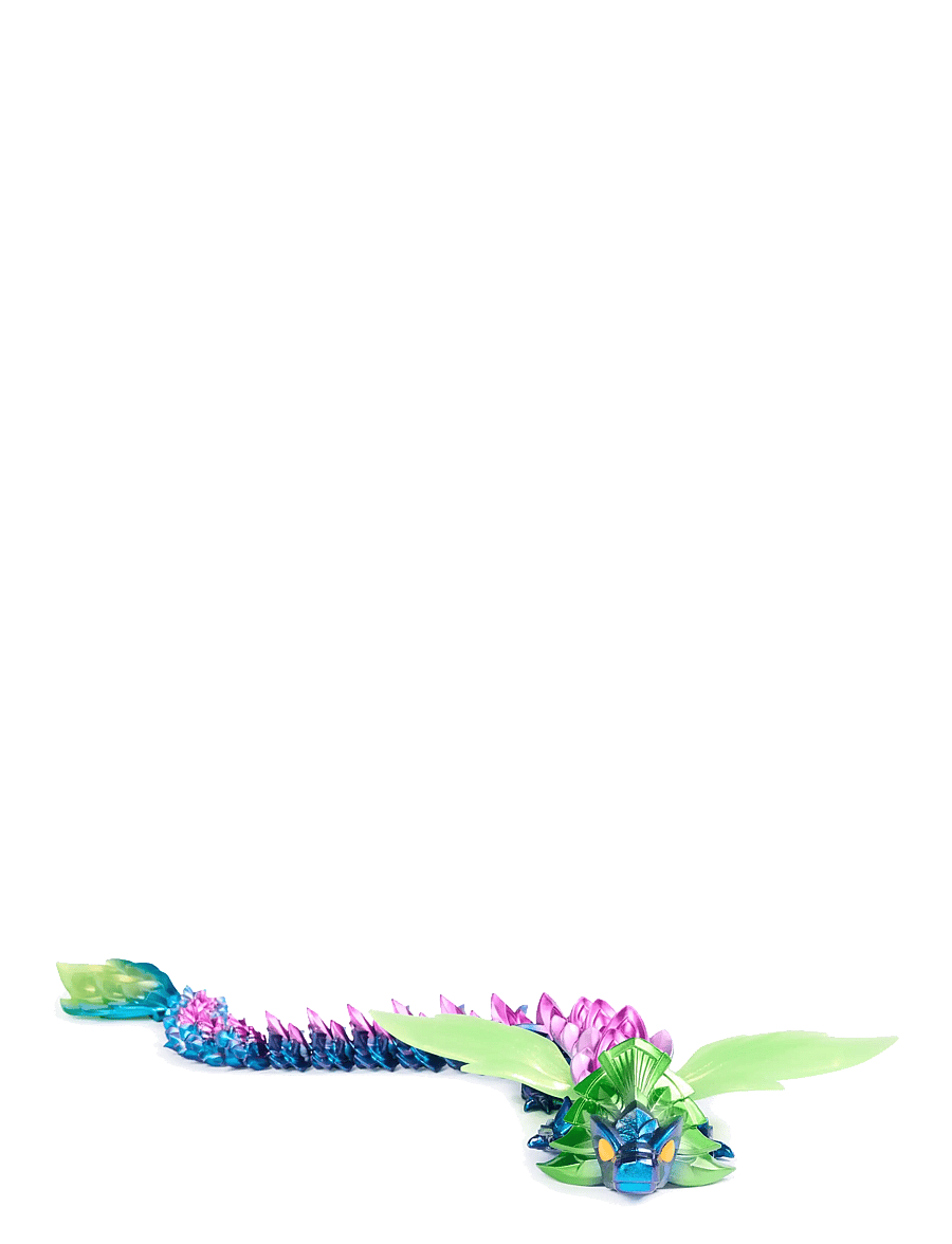 Trend - Crystalynx Dragon Aurora Scales Spectris 60cm - actionfigurer - multi - 2