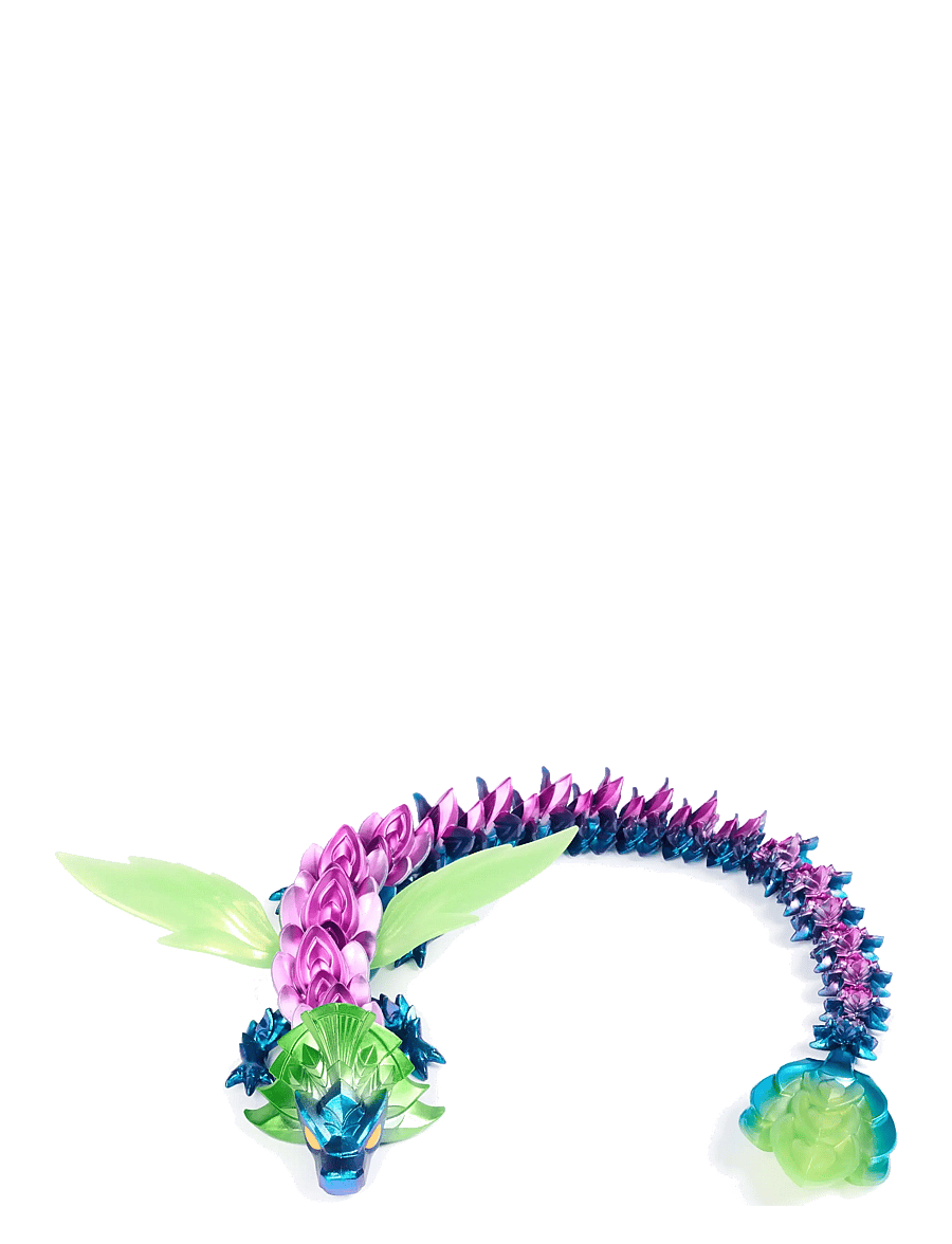 Trend - Crystalynx Dragon Aurora Scales Spectris 60cm - actionfigurer - multi - 3