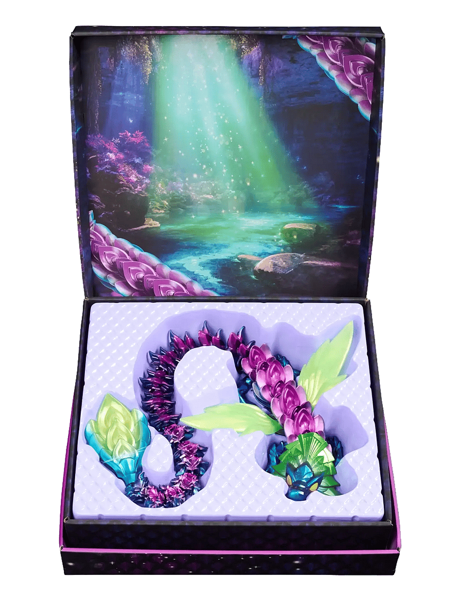 Trend - Crystalynx Dragon Aurora Scales Spectris 60cm - actionfigurer - multi - 4