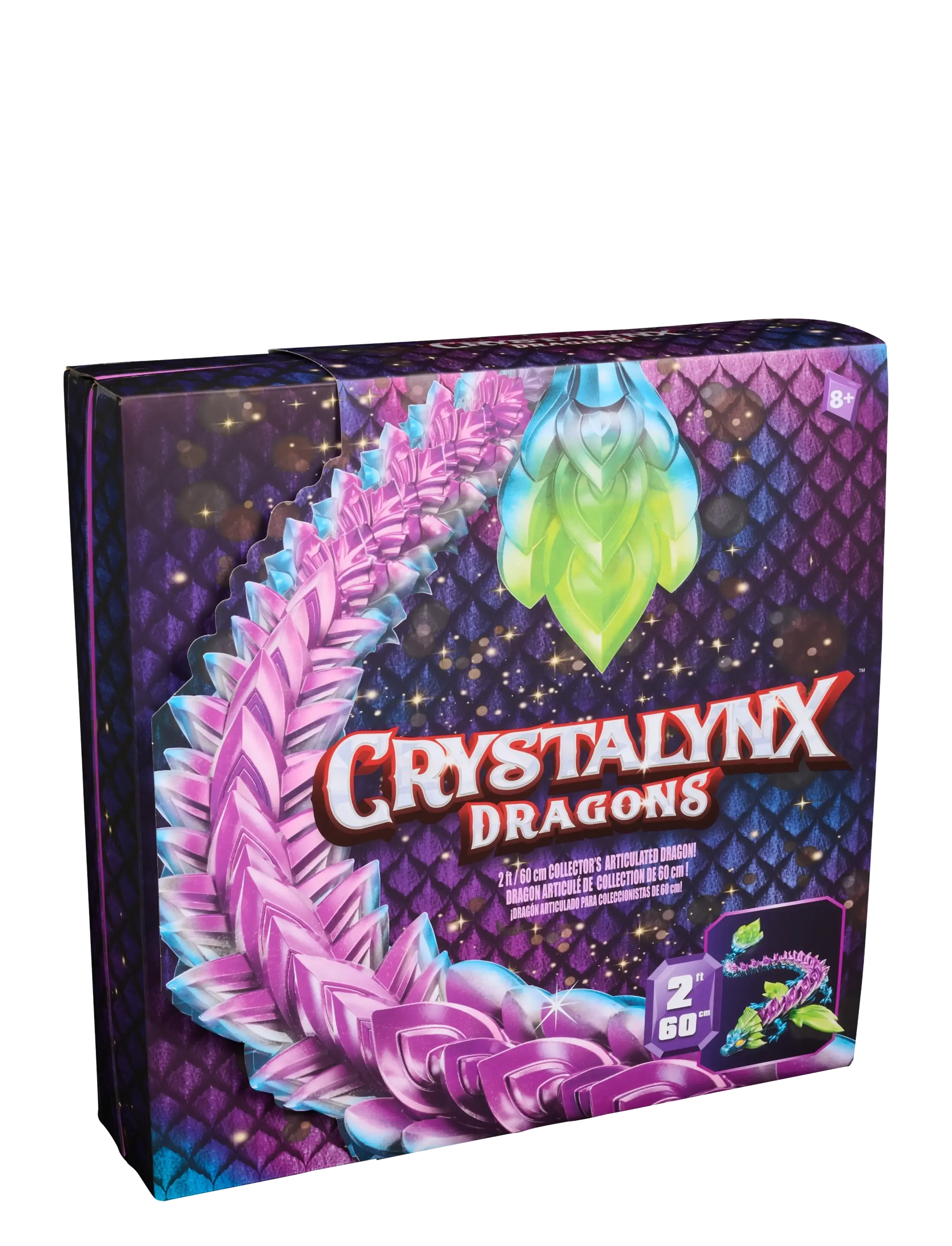 Trend - Crystalynx Dragon Aurora Scales Spectris 60cm - actionfigurer - multi - 5