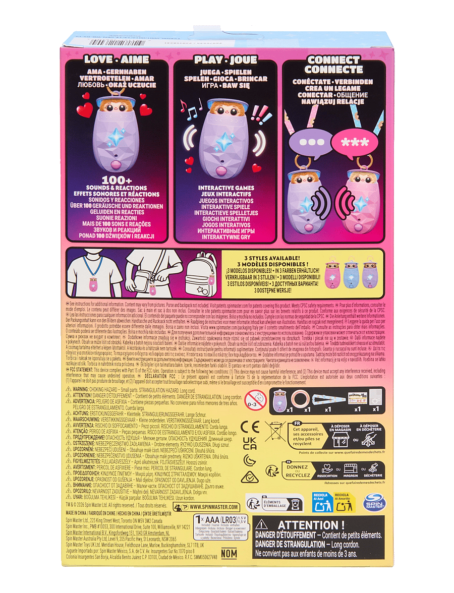Trend - Peekimo Portable Interactive Pet Purple Lulu - vuorovaikutteiset eläimet - multi - 4