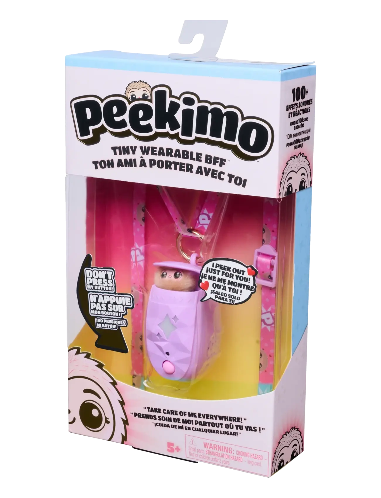 Trend - Peekimo Portable Interactive Pet Purple Lulu - julklappar till barnen - multi - 5