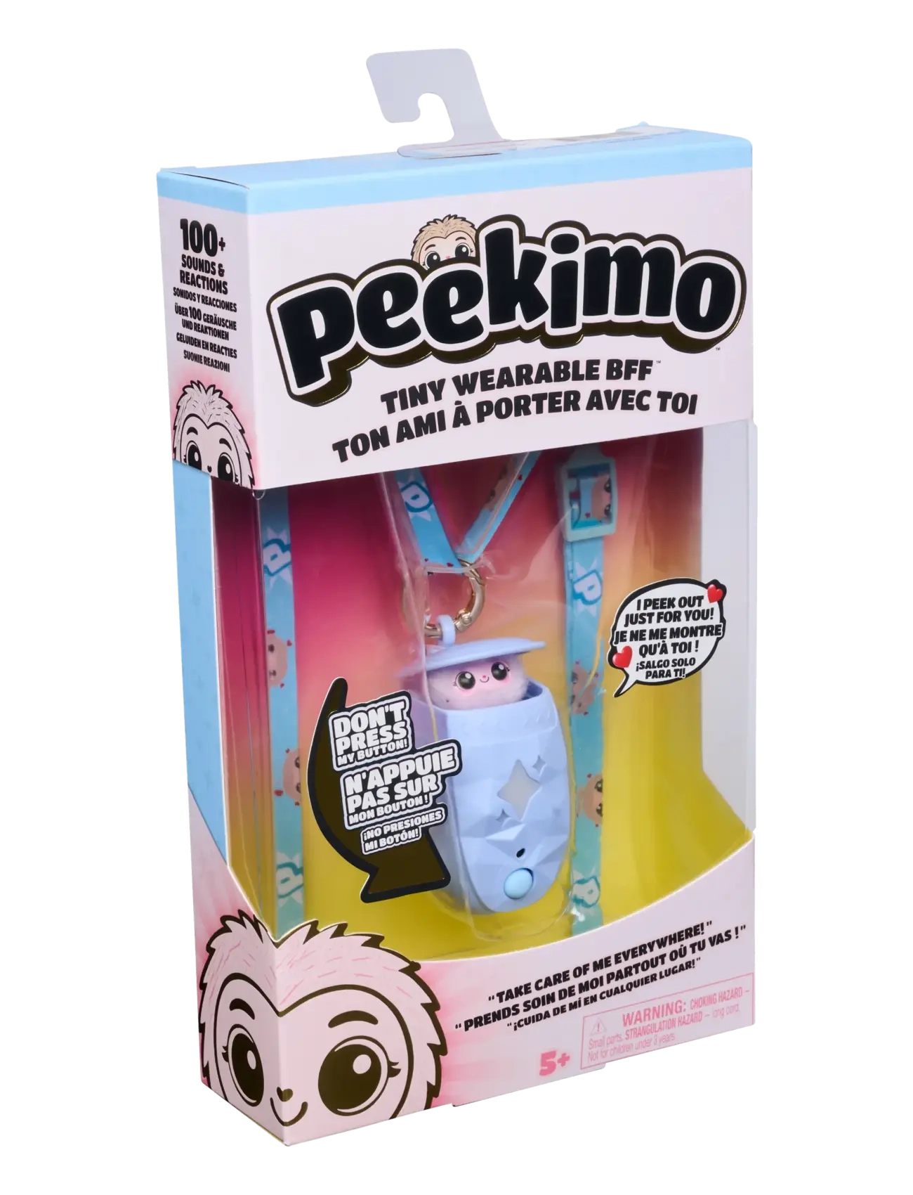 Trend - Peekimo Portable Interactive Pet Blue Boo - julklappar till barnen - multi - 5