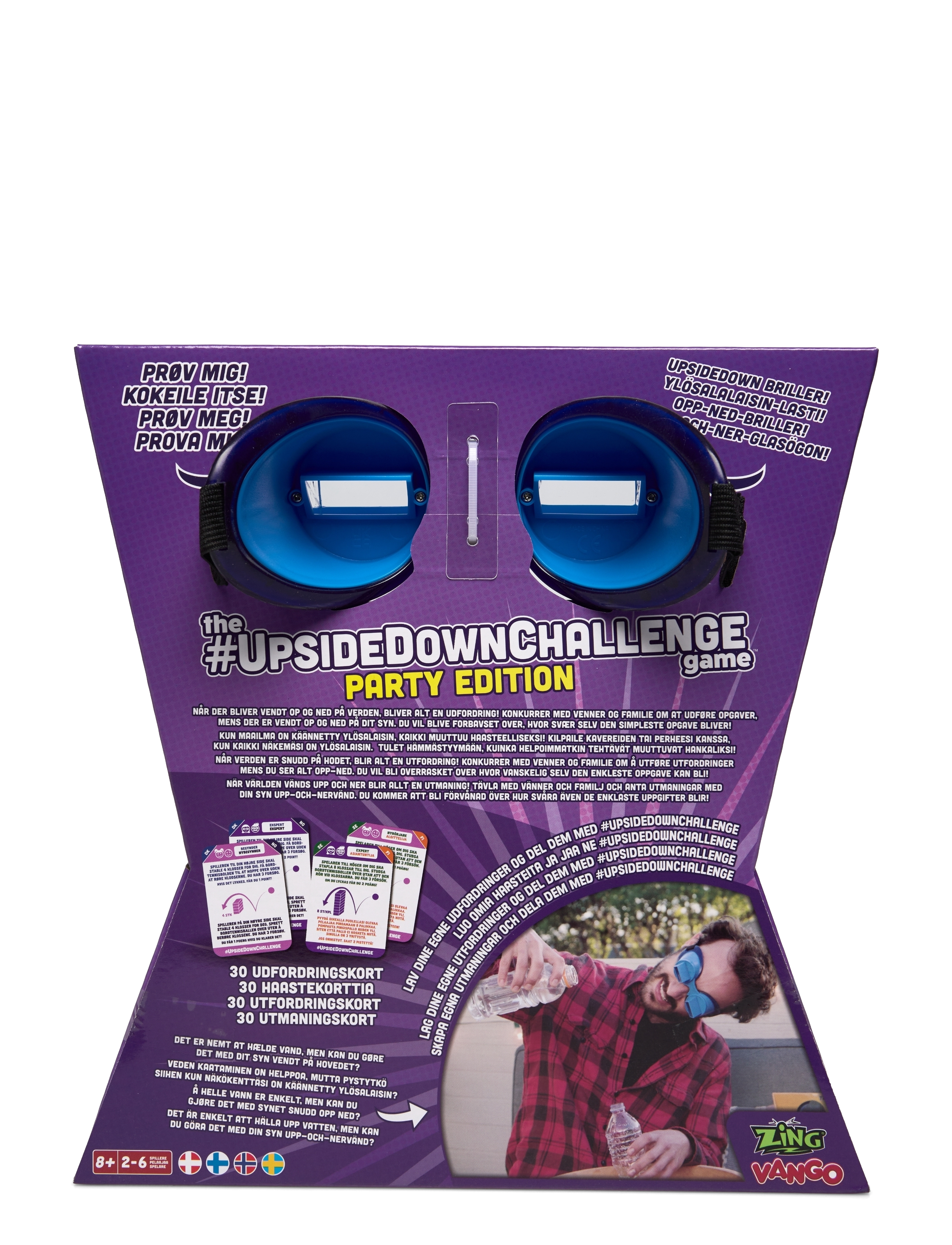Trend - The Upside Down Challenge Party Edition - aktiva spel - multi - 1