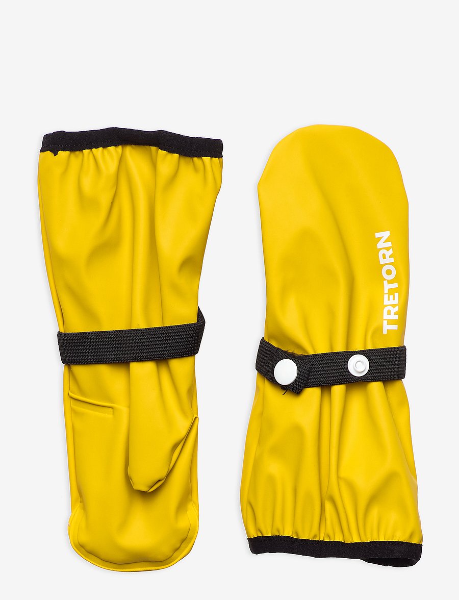 Tretorn - KIDS WINGS RAIN MITTEN - regnvantar - 078/spectra yellow - 0