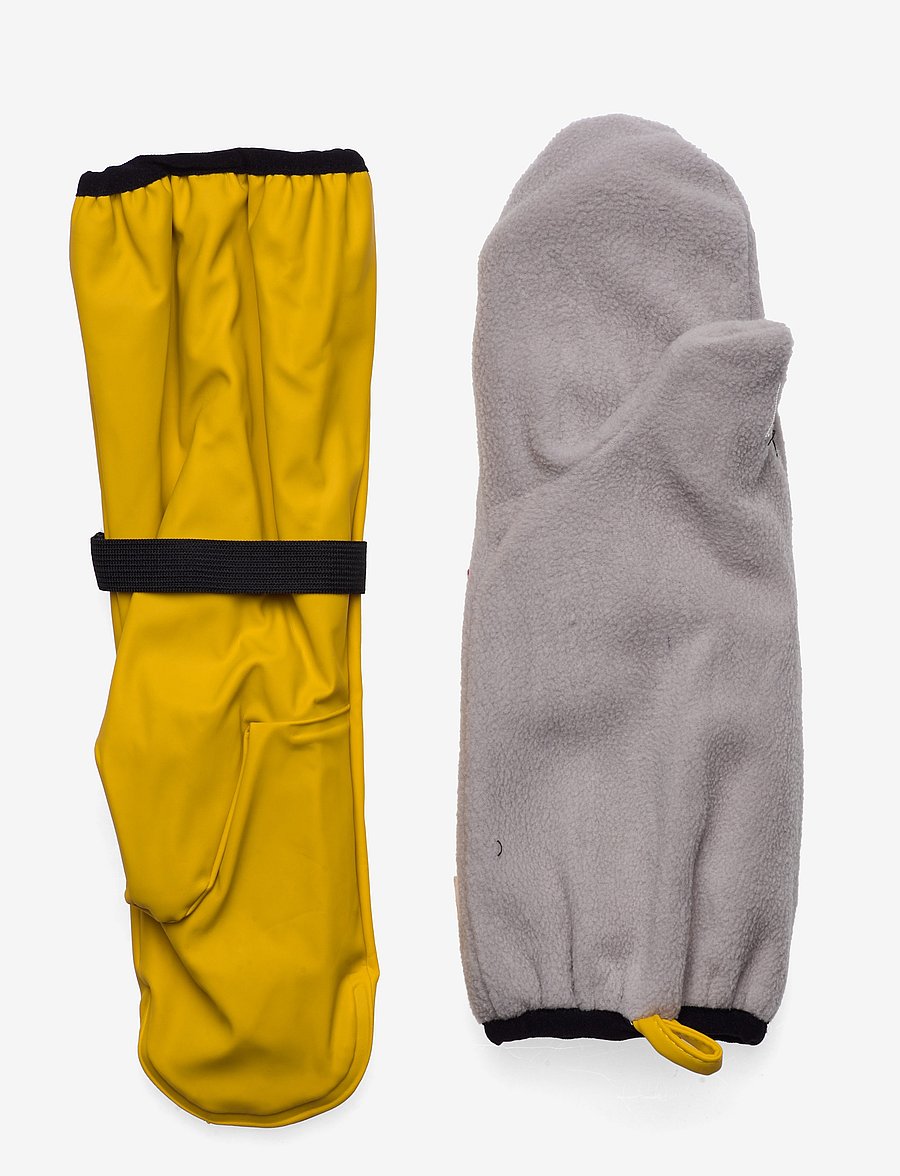 Tretorn - KIDS WINGS FLEECE MITTEN - regnvantar - 078/spectra yellow - 1