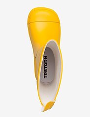 Tretorn - GRNNA - gummistøvler uten linjer - yellow/yellow - 3
