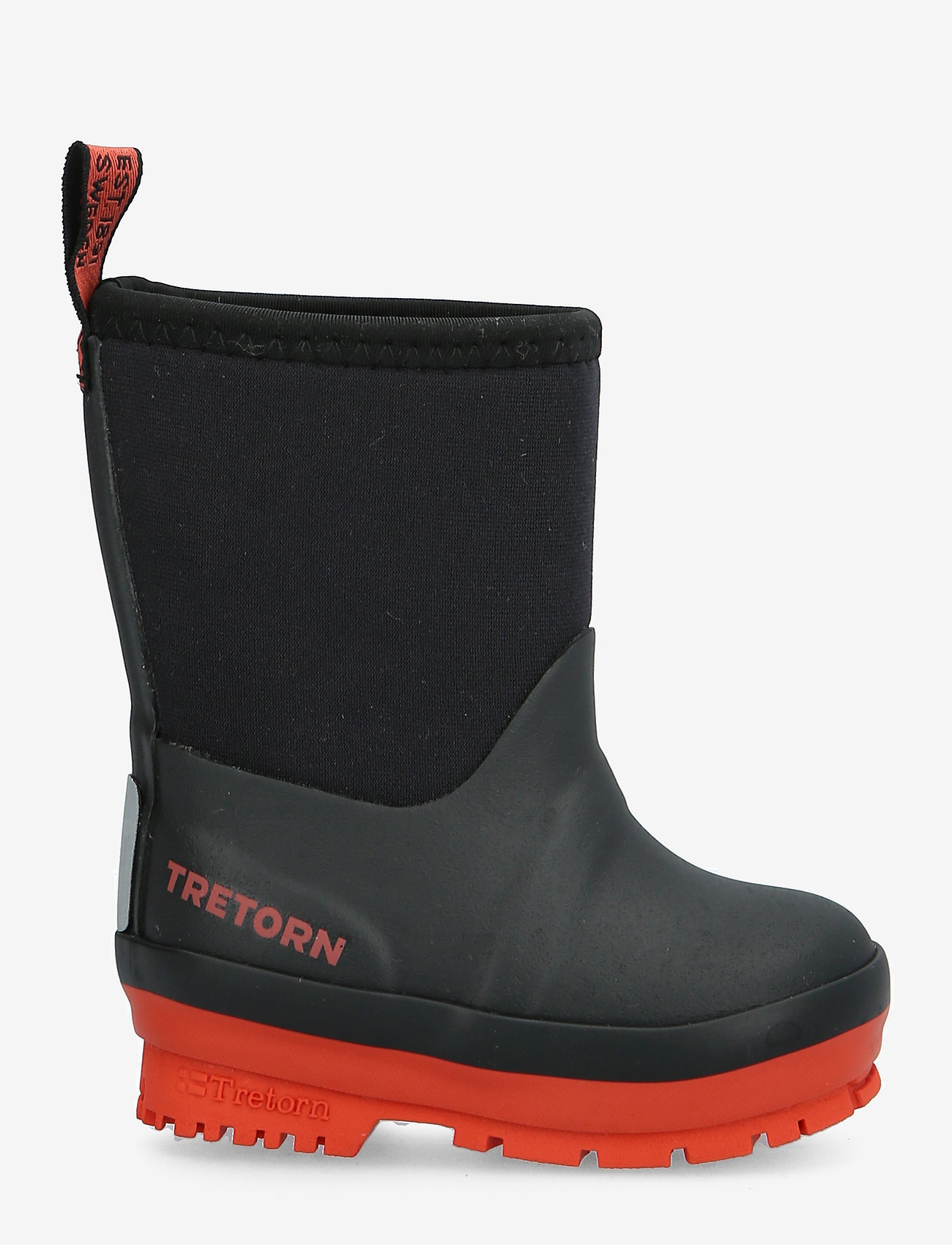 Tretorn - KULING NEOPRENE - ofodrade gummistövlar - 017/black/burnt orange - 1