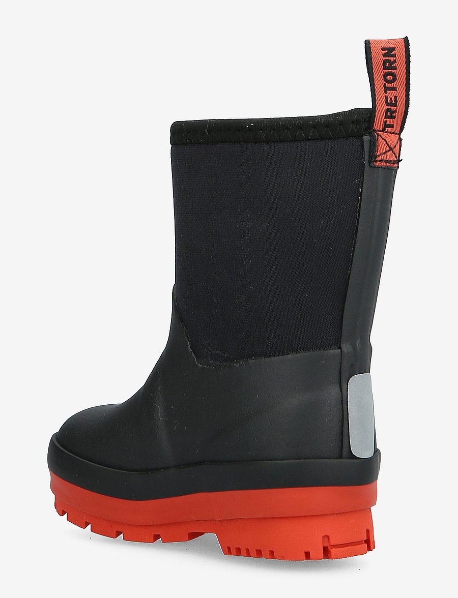 Tretorn - KULING NEOPRENE - gummistøvler uden for - 017/black/burnt orange - 2