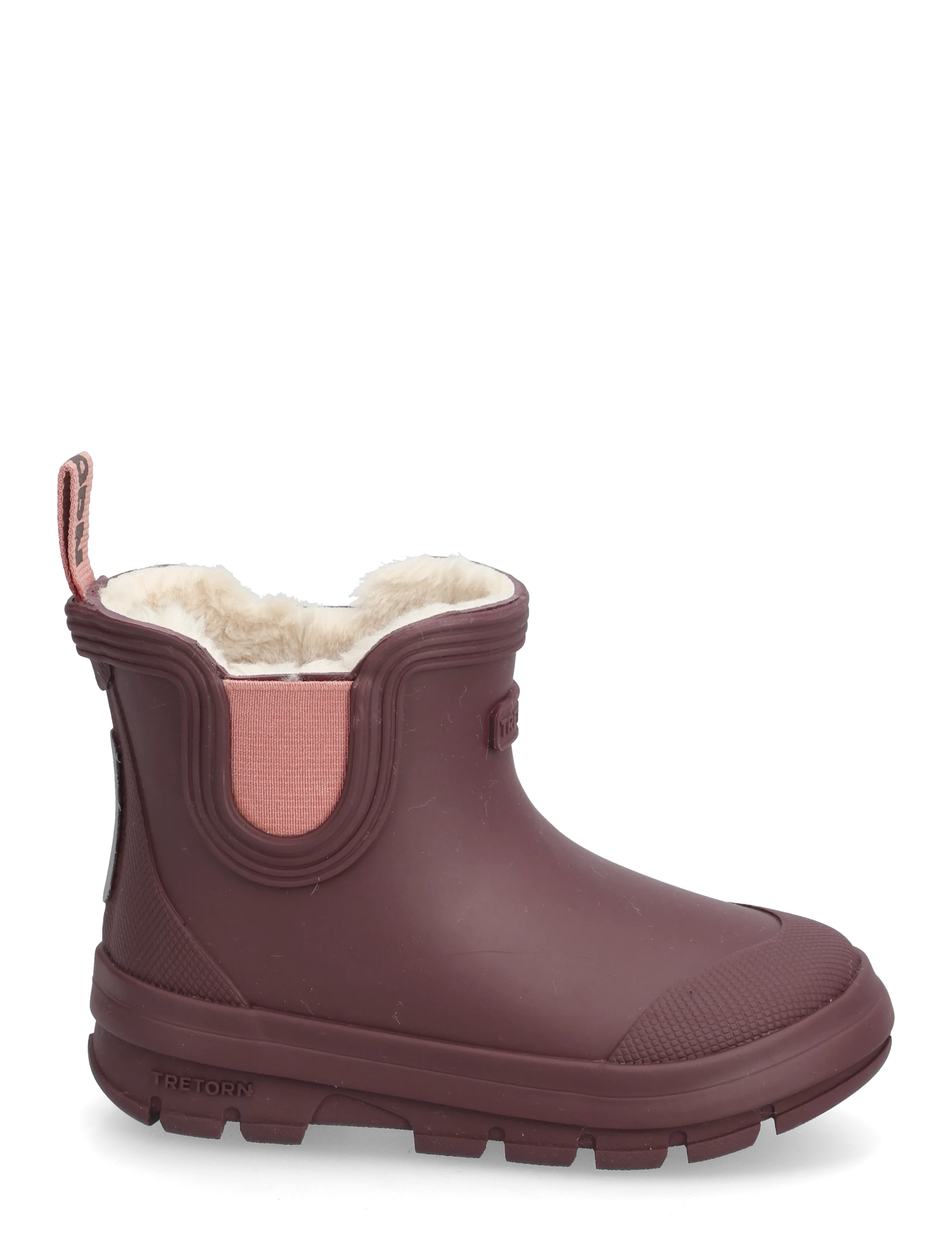 Tretorn - AKTIV CHELSEA WINTER - gummistøvler med for - 314/burgundy - 1
