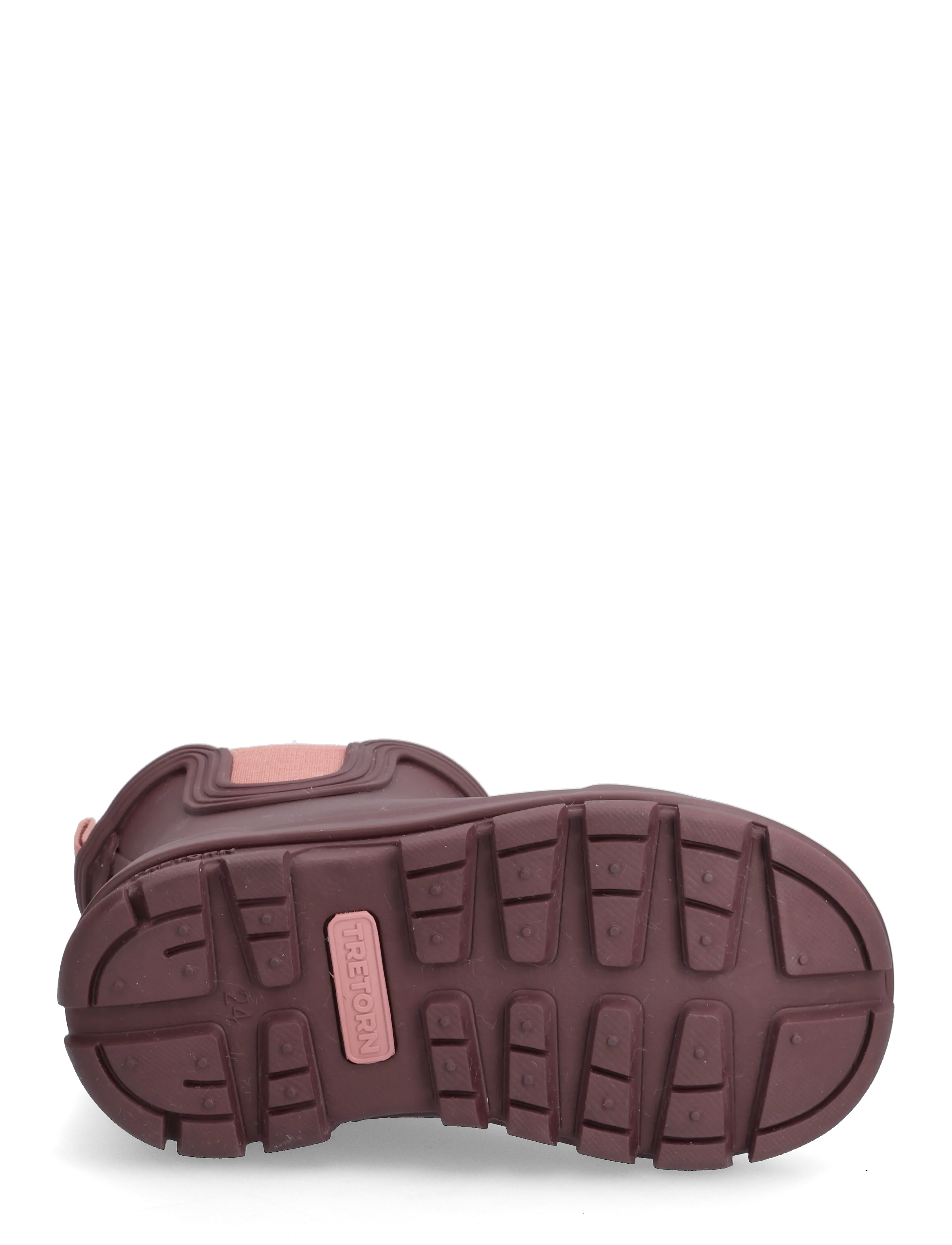 Tretorn - AKTIV CHELSEA WINTER - gummistøvler med for - 314/burgundy - 4