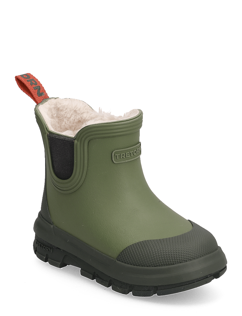 Tretorn - AKTIV CHELSEA WINTER - fodrade gummistövlar - 504/bronze green - 0