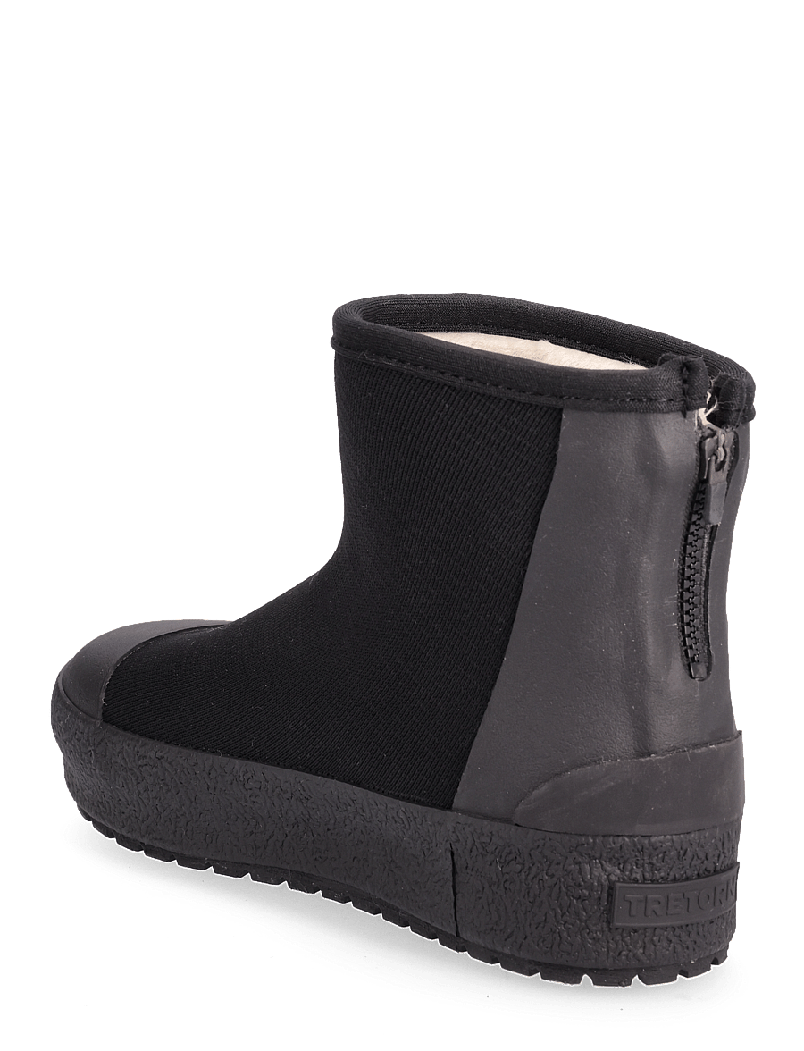 Tretorn - ARCH HYBRID JR - flat ankle boots - 050/jet black - 2