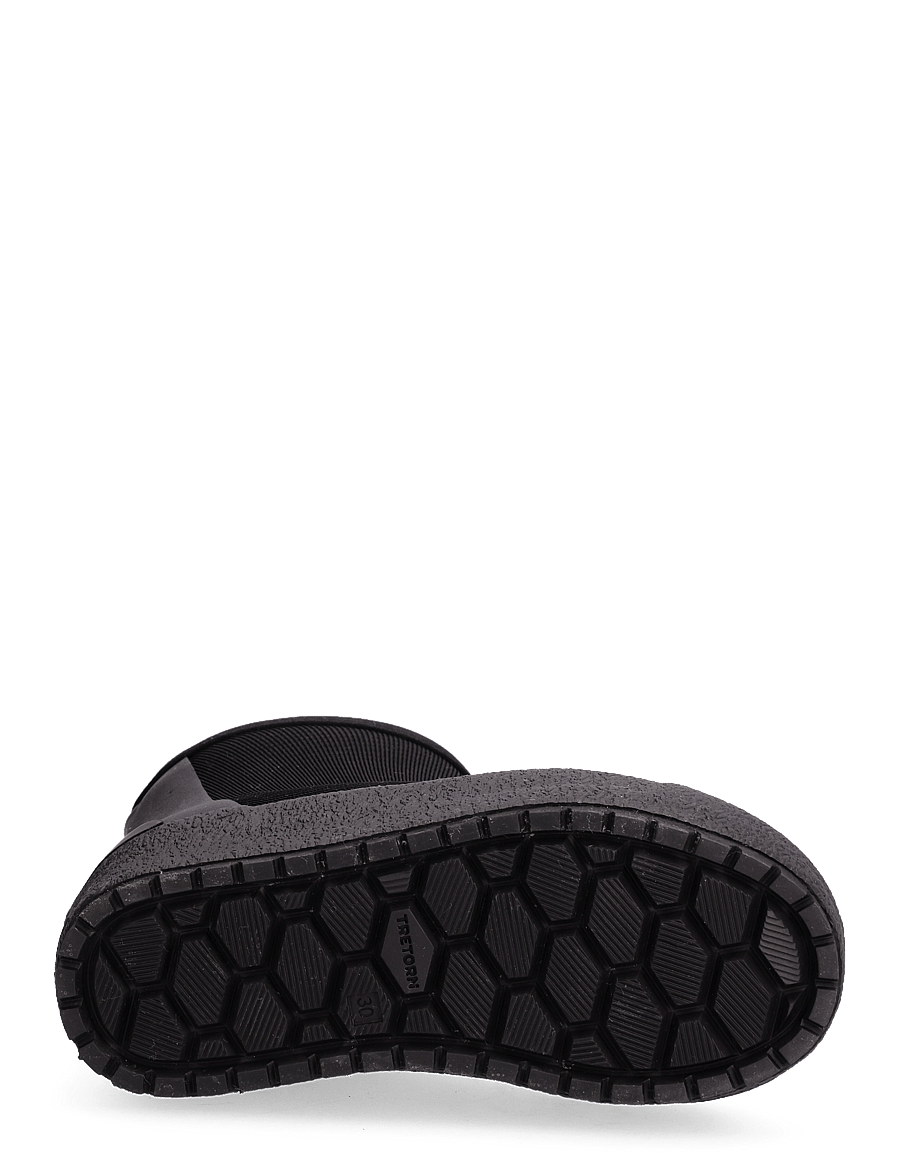 Tretorn - ARCH HYBRID JR - flat ankle boots - 050/jet black - 4