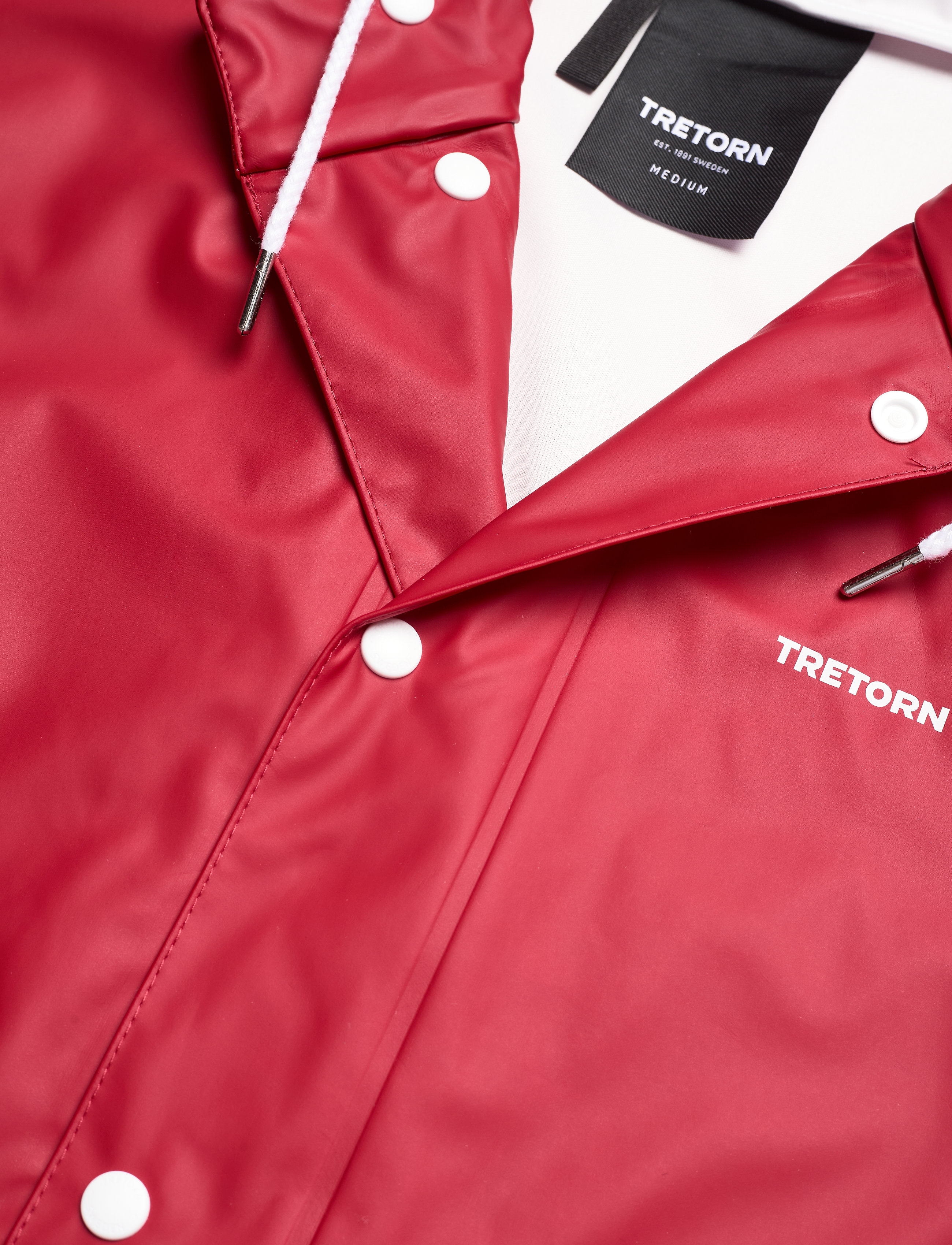 Tretorn - WINGS RAINJACKET - jackor - 051/autumn red - 2