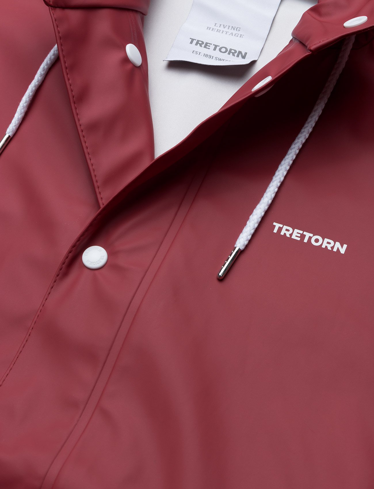 Tretorn - WINGS RAINJACKET - lyhyet takit - chili pepper - 3