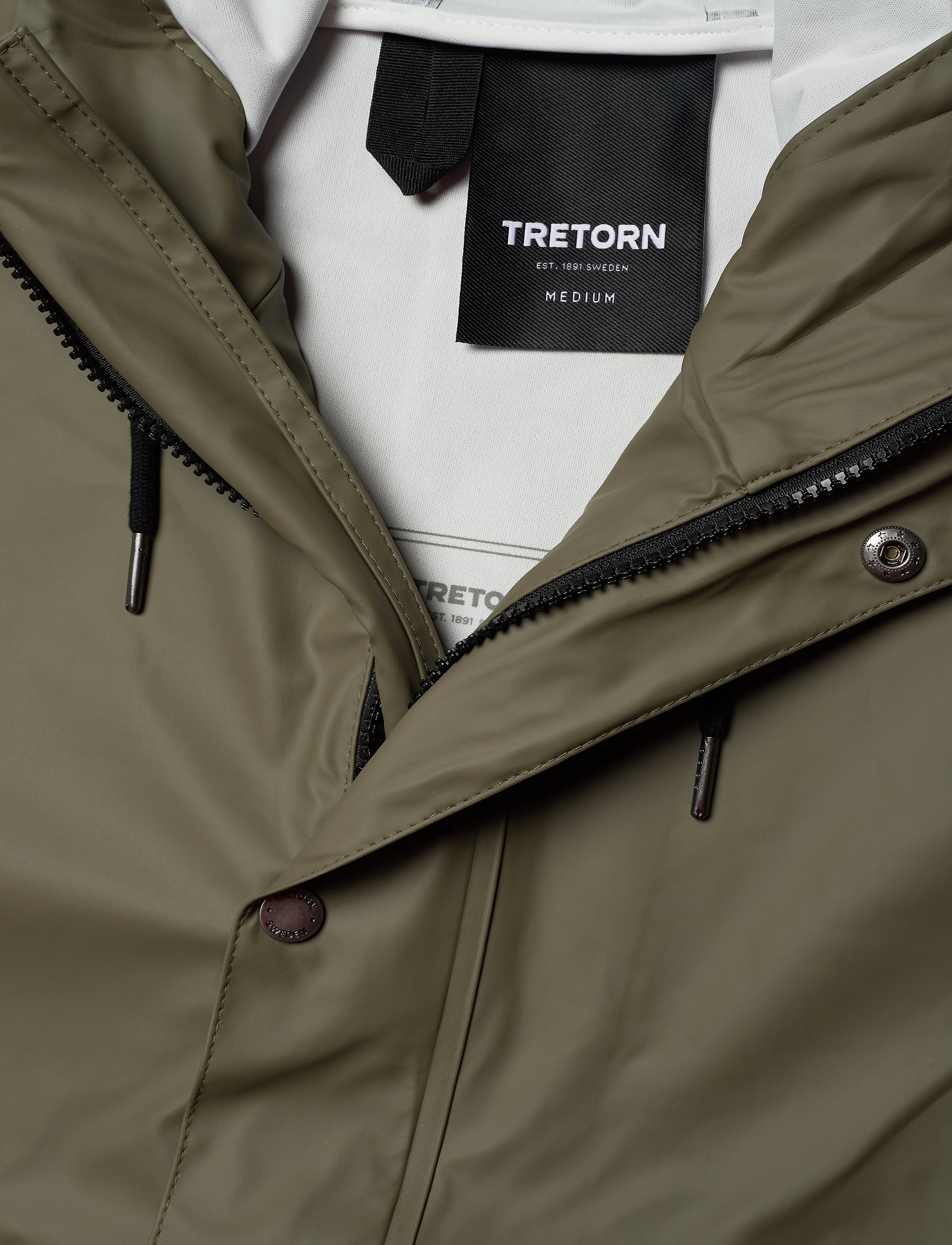 Tretorn - WINGS PLUS ECO - regenmäntel - 063/field green - 2