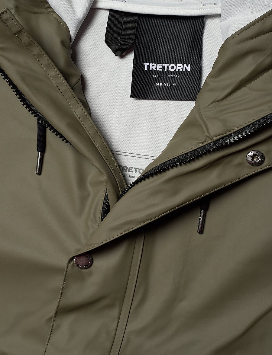 Tretorn - WINGS PLUS ECO - rain coats - 063/field green - 2