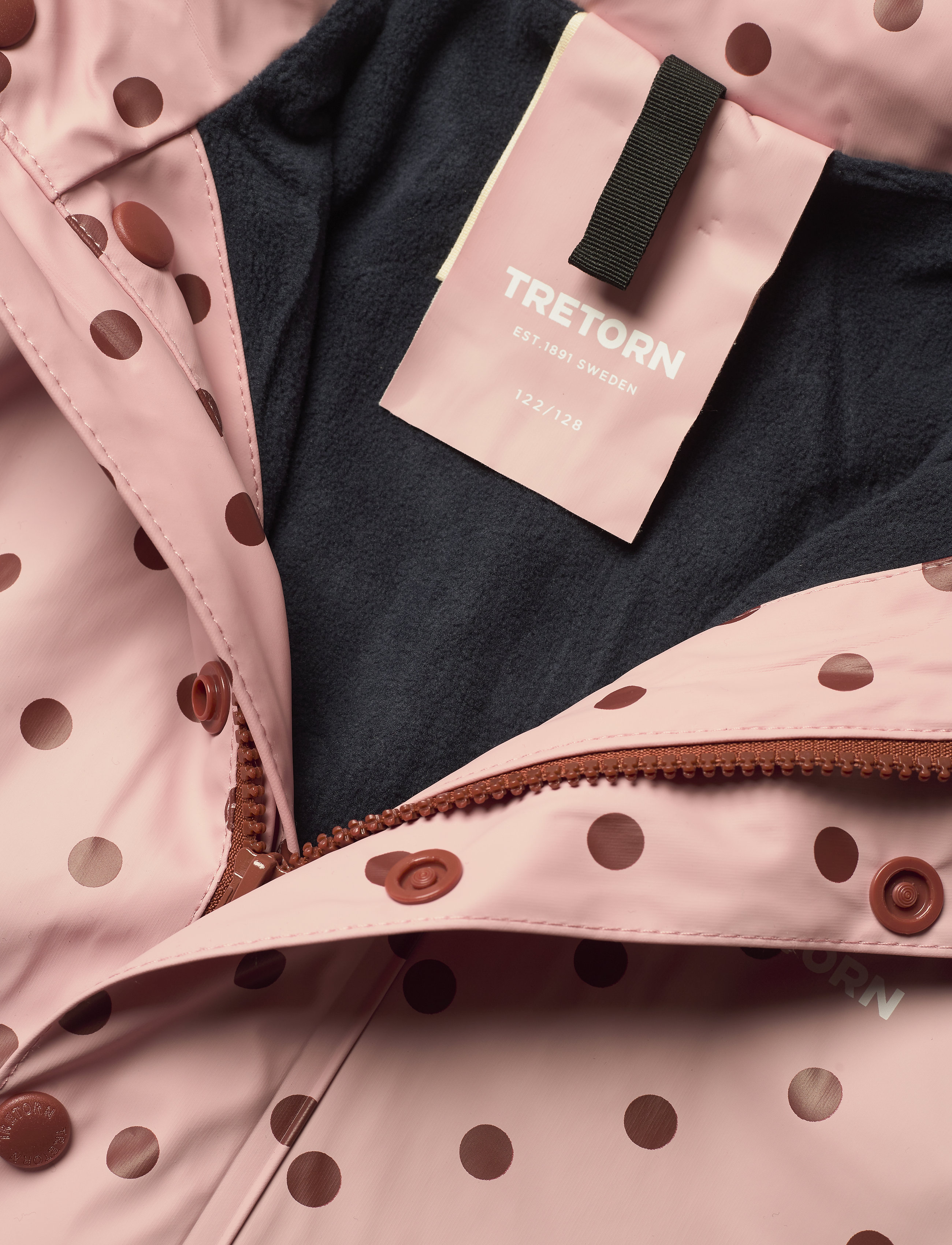 Tretorn - WINGS FLEECE COAT - 097/light rose/ - 2