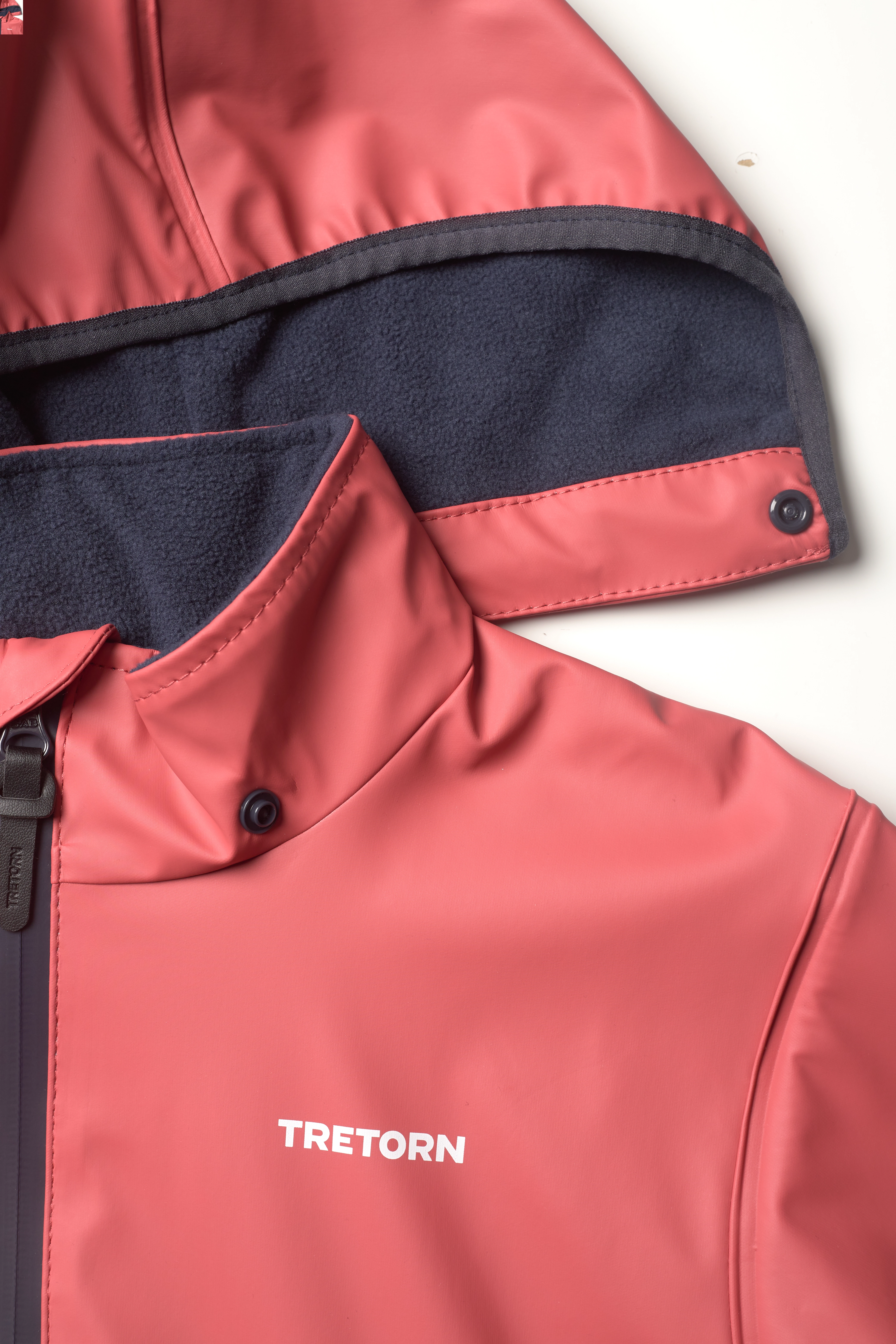 Tretorn - AKTIV FLEECE JACKET - shell un ūdensnecaurlaidīgas virsjakas - 020/dusty cedar - 2