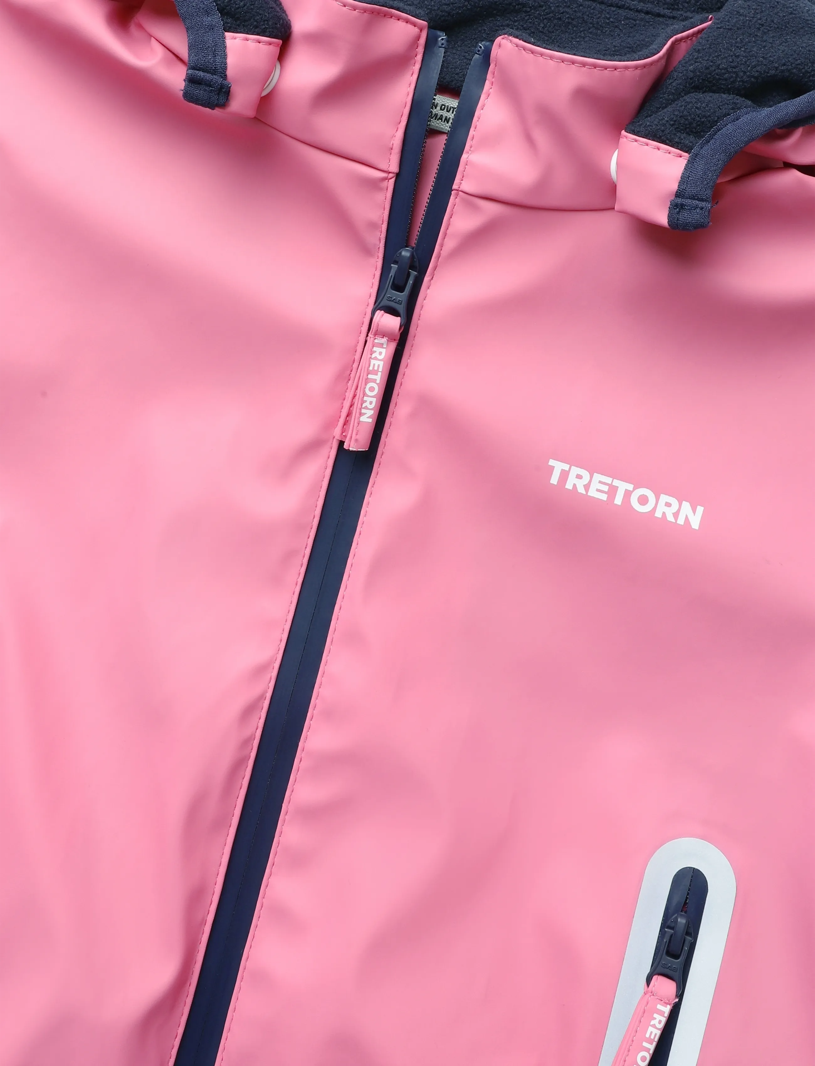 Tretorn - AKTIV FLEECE JACKET - regenmäntel - 719/chateau rose - 2