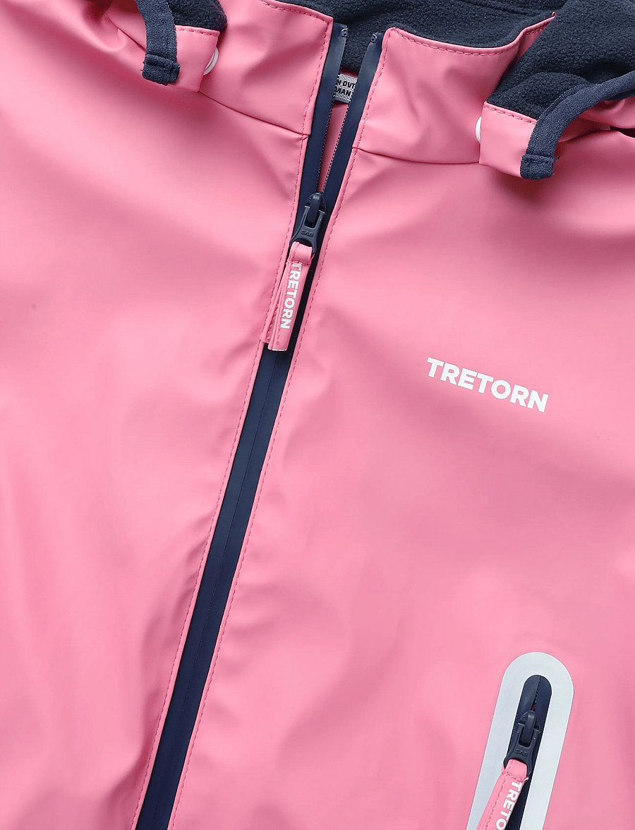 Tretorn - AKTIV FLEECE JACKET - shell- & regenjacken - 719/chateau rose - 2