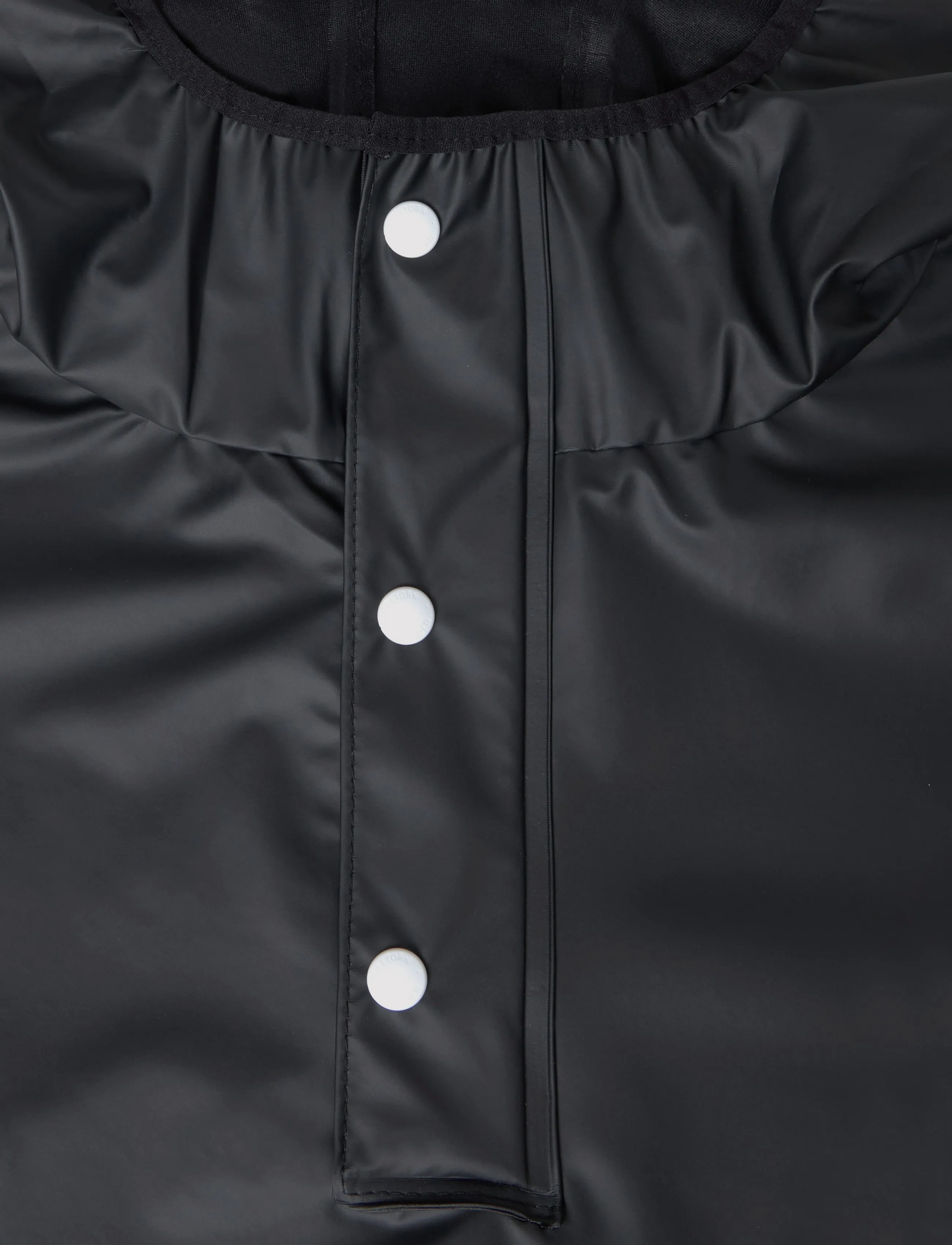 Tretorn - PU LIGHT RAINPONCHO - regnjackor - 011/jet black - 2