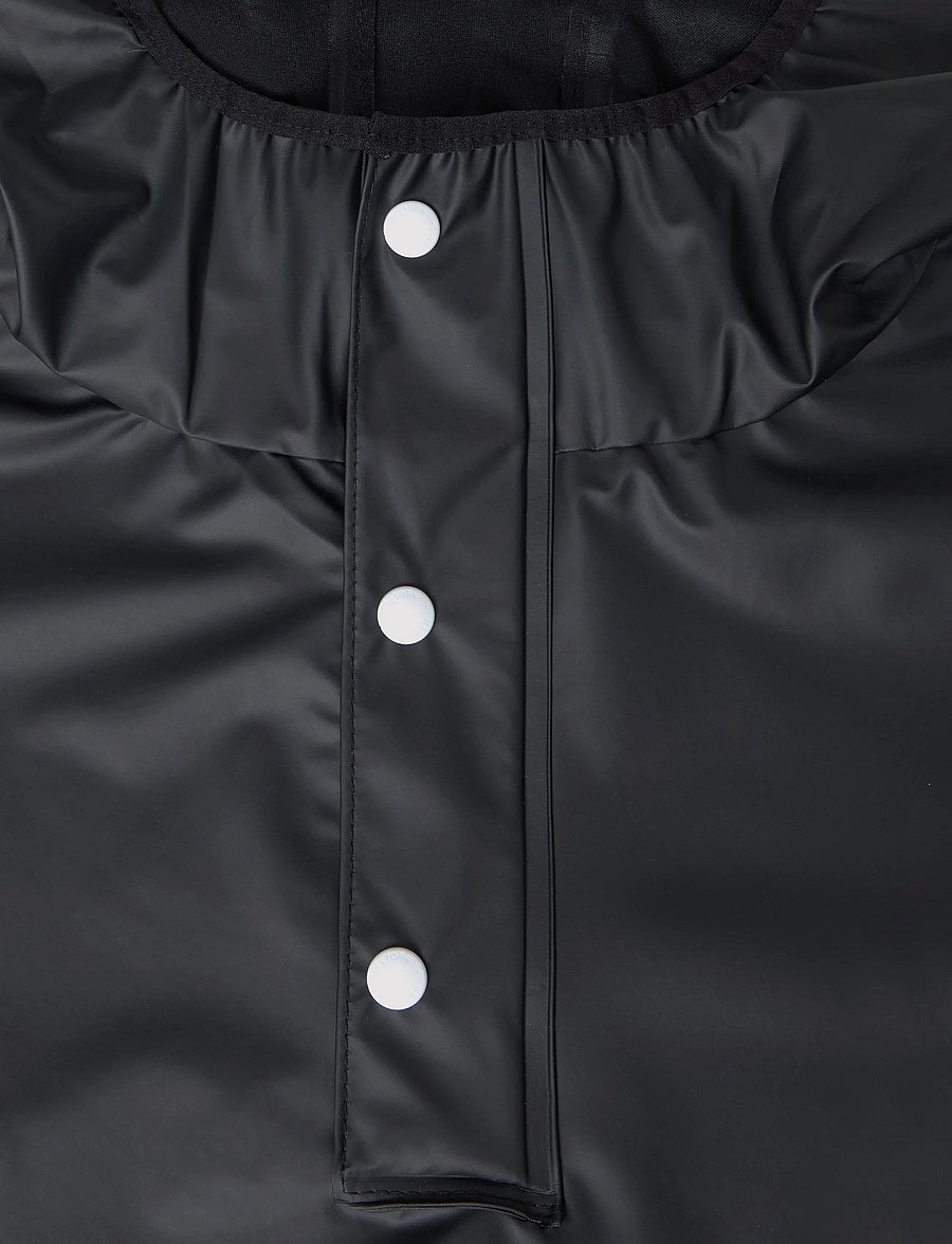 Tretorn - PU LIGHT RAINPONCHO - regnjackor - 011/jet black - 2