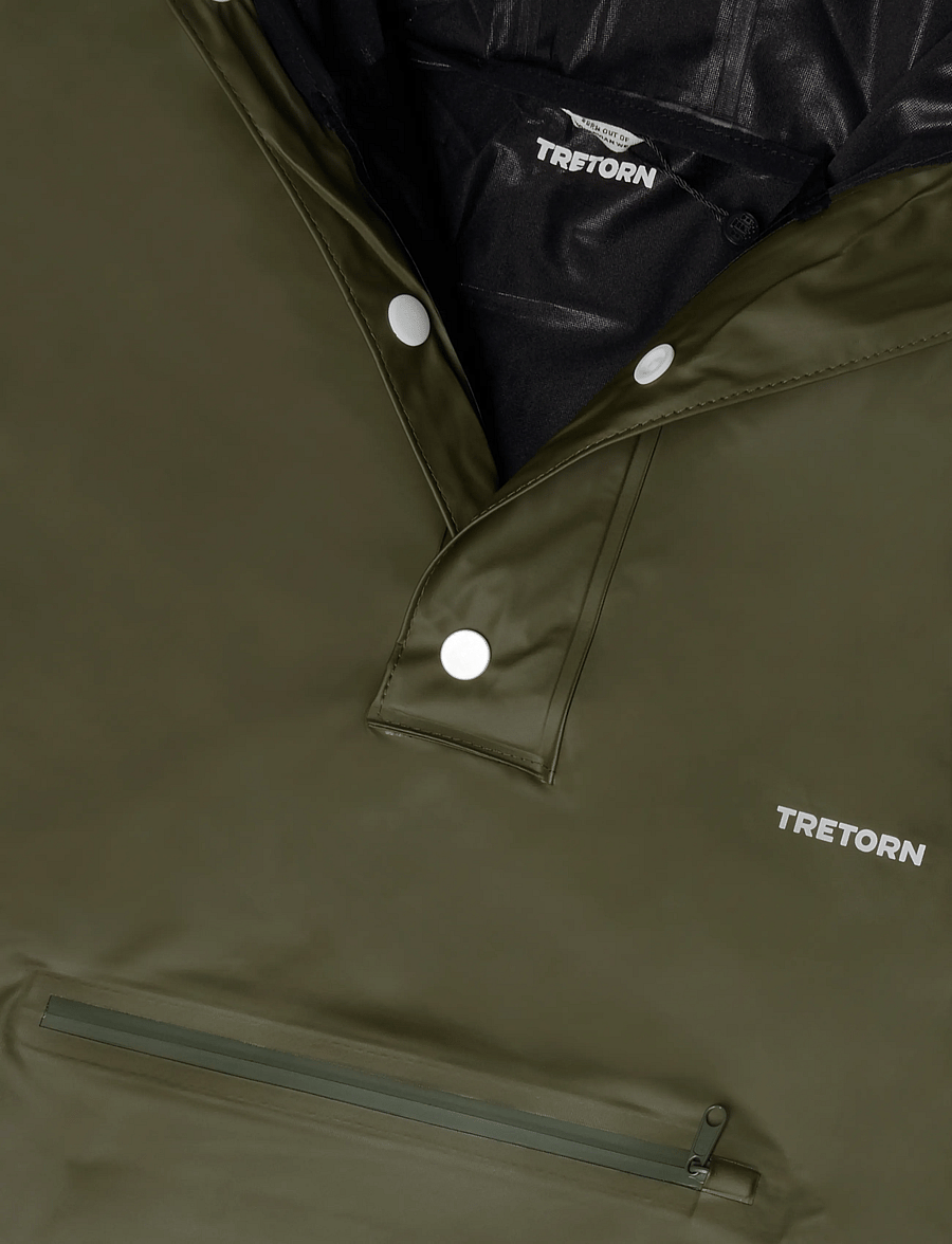 Tretorn - PU LIGHT RAINPONCHO - regenmäntel - 067/forest green - 2