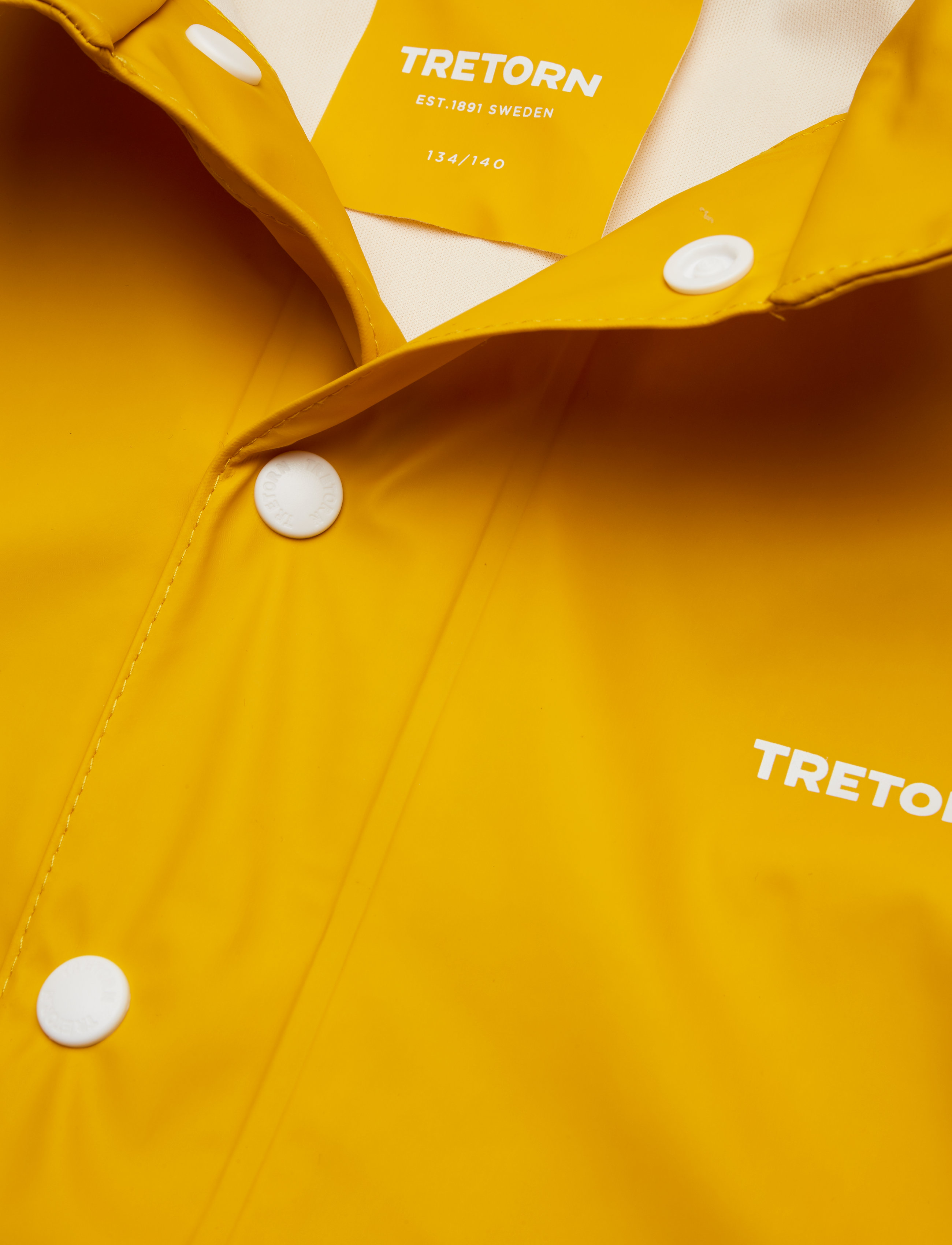 Tretorn - KIDS WINGS RAINCOAT - shell- & regenjacken - 078/spectra yellow - 2